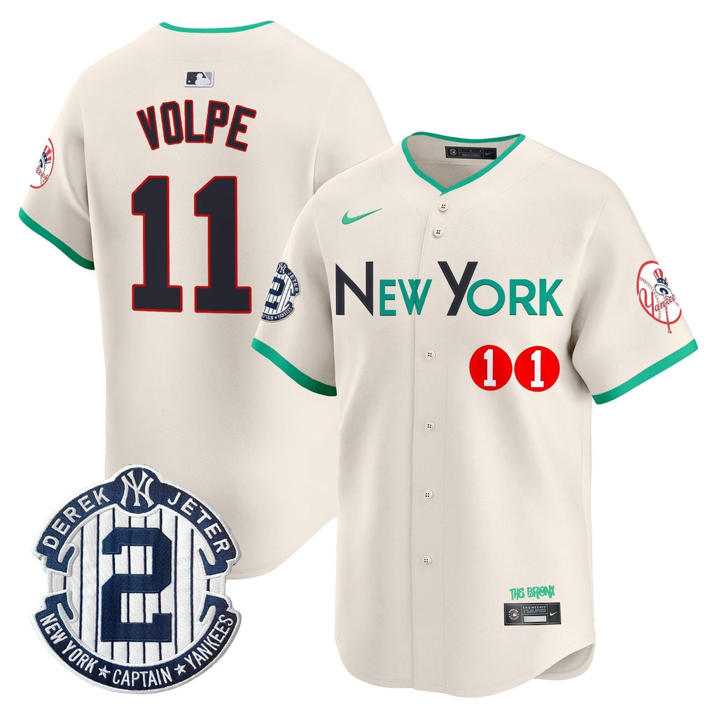 NYY City Connect Vapor Premier Limited Jersey - All Stitched