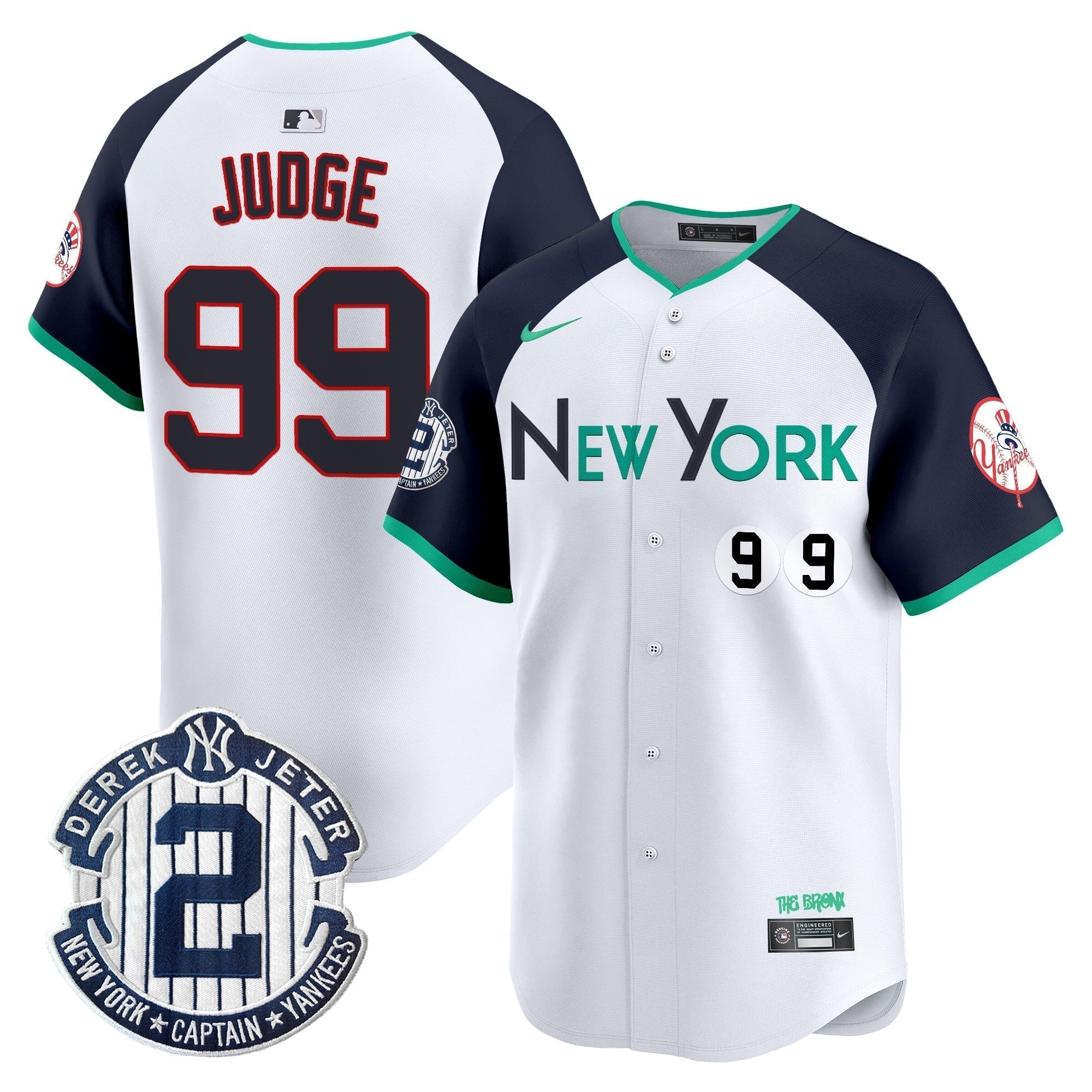 NYY City Connect Vapor Premier Limited Jersey - All Stitched