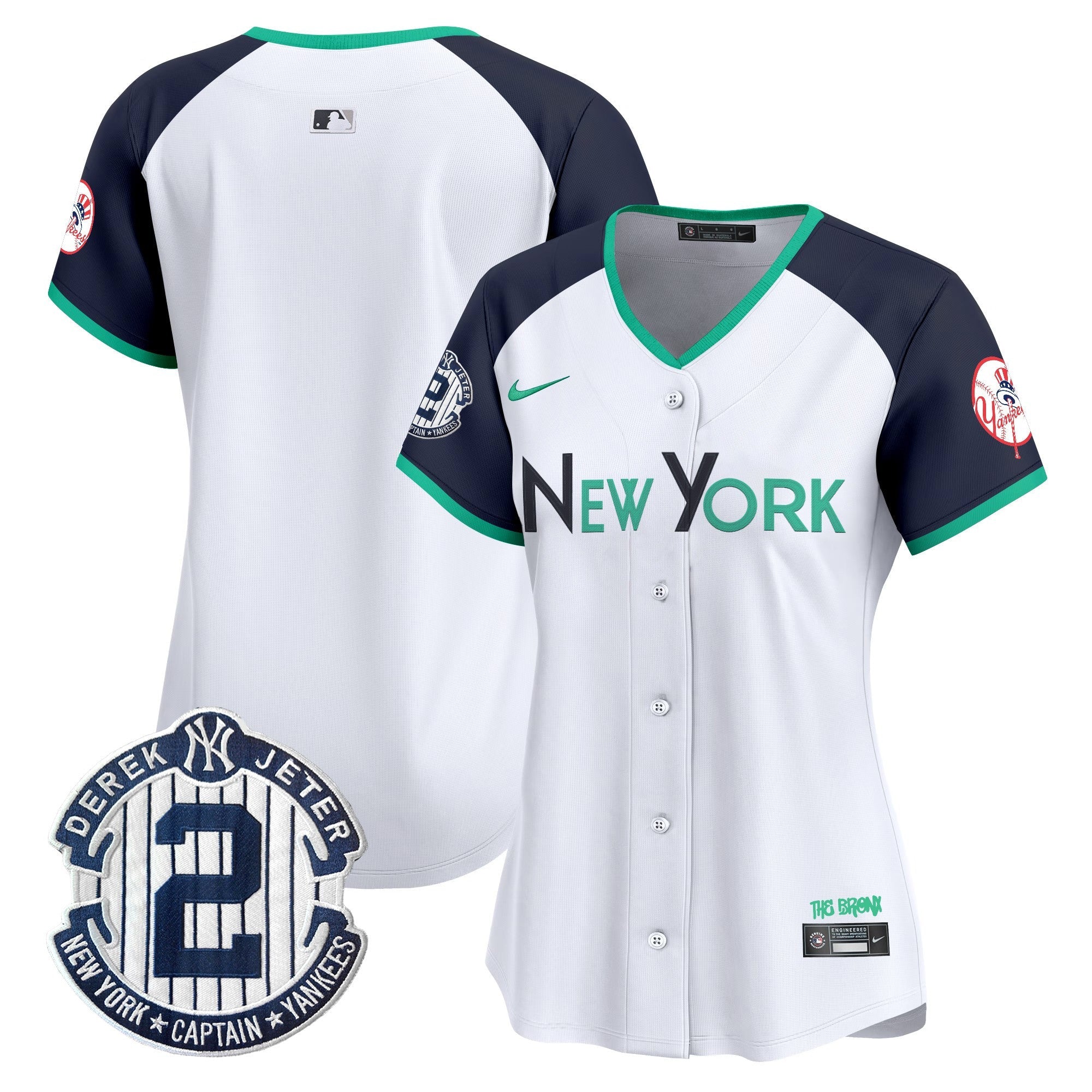 Women's NYY City Connect Vapor Premier Limited Jersey - All Stitched