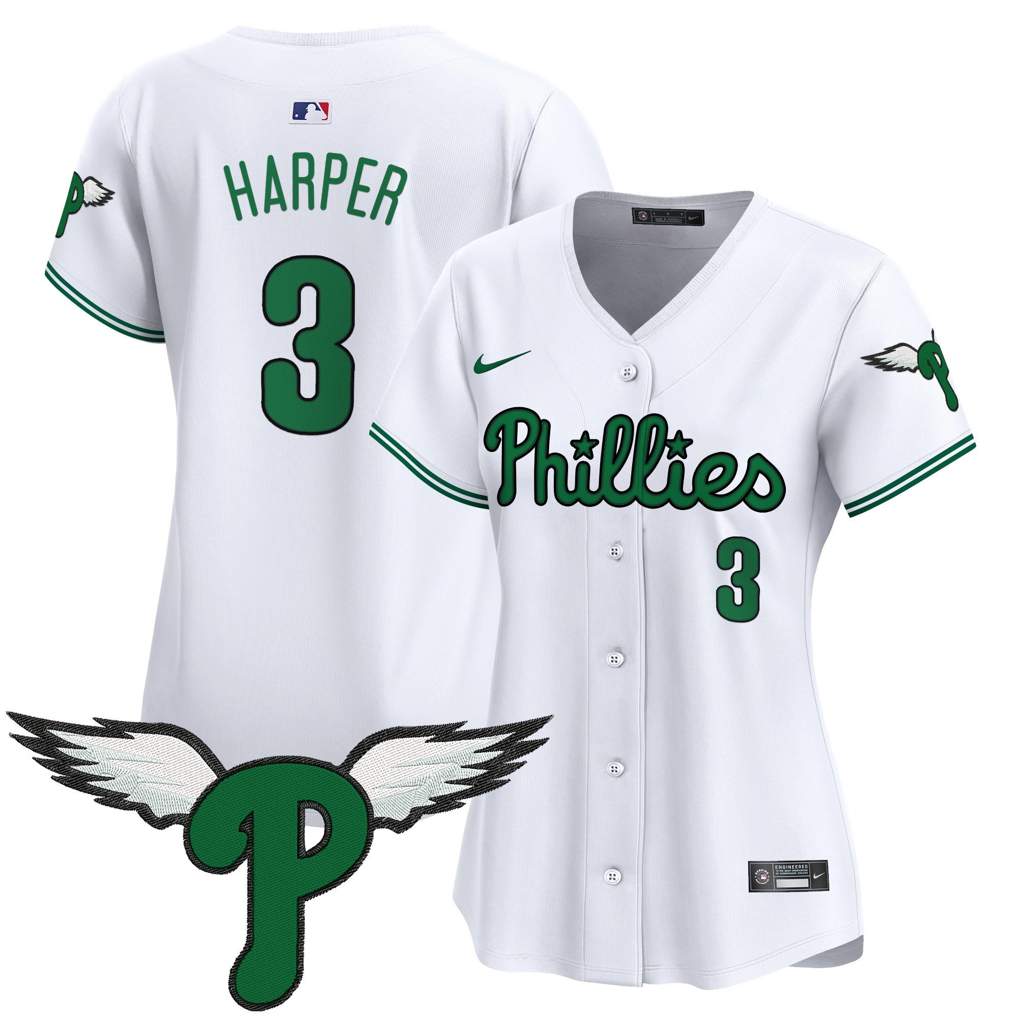Women's PHI 2025 Vapor Premier Limited Jersey - All Stitched