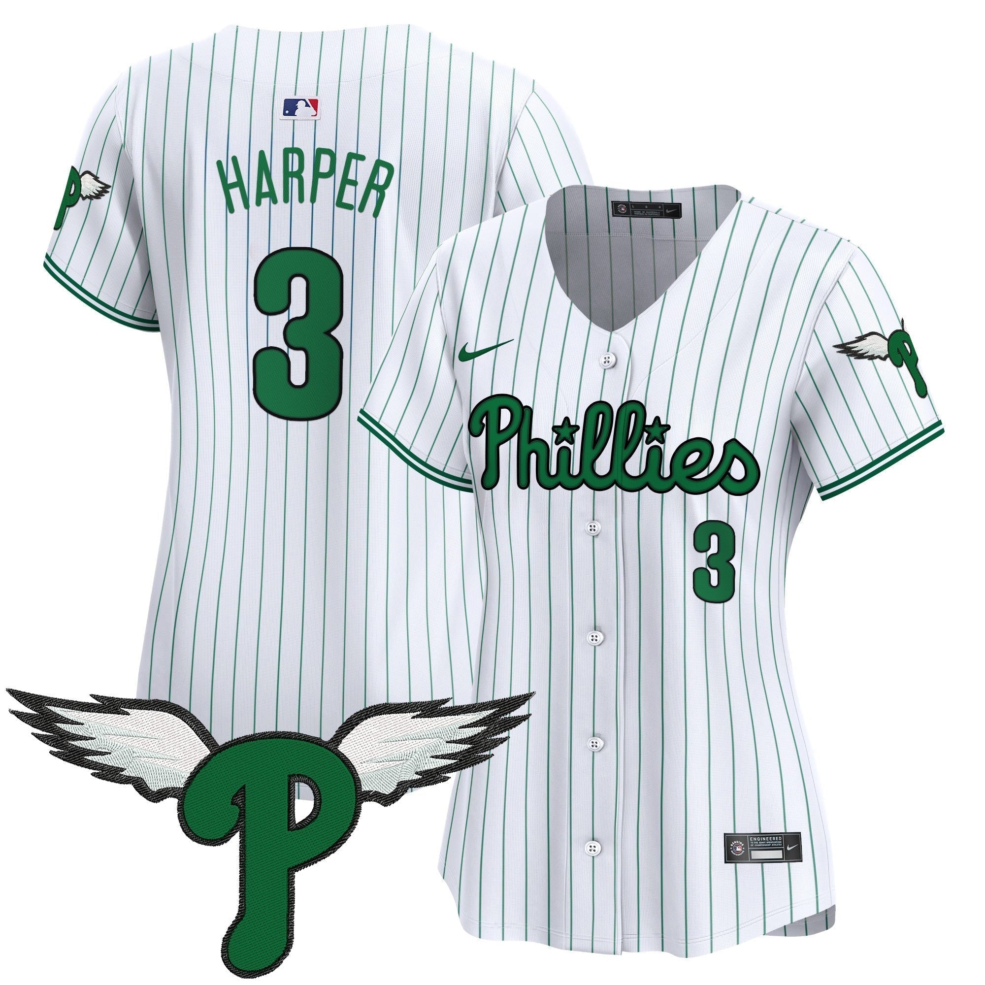 Women's PHI 2025 Vapor Premier Limited Jersey - All Stitched