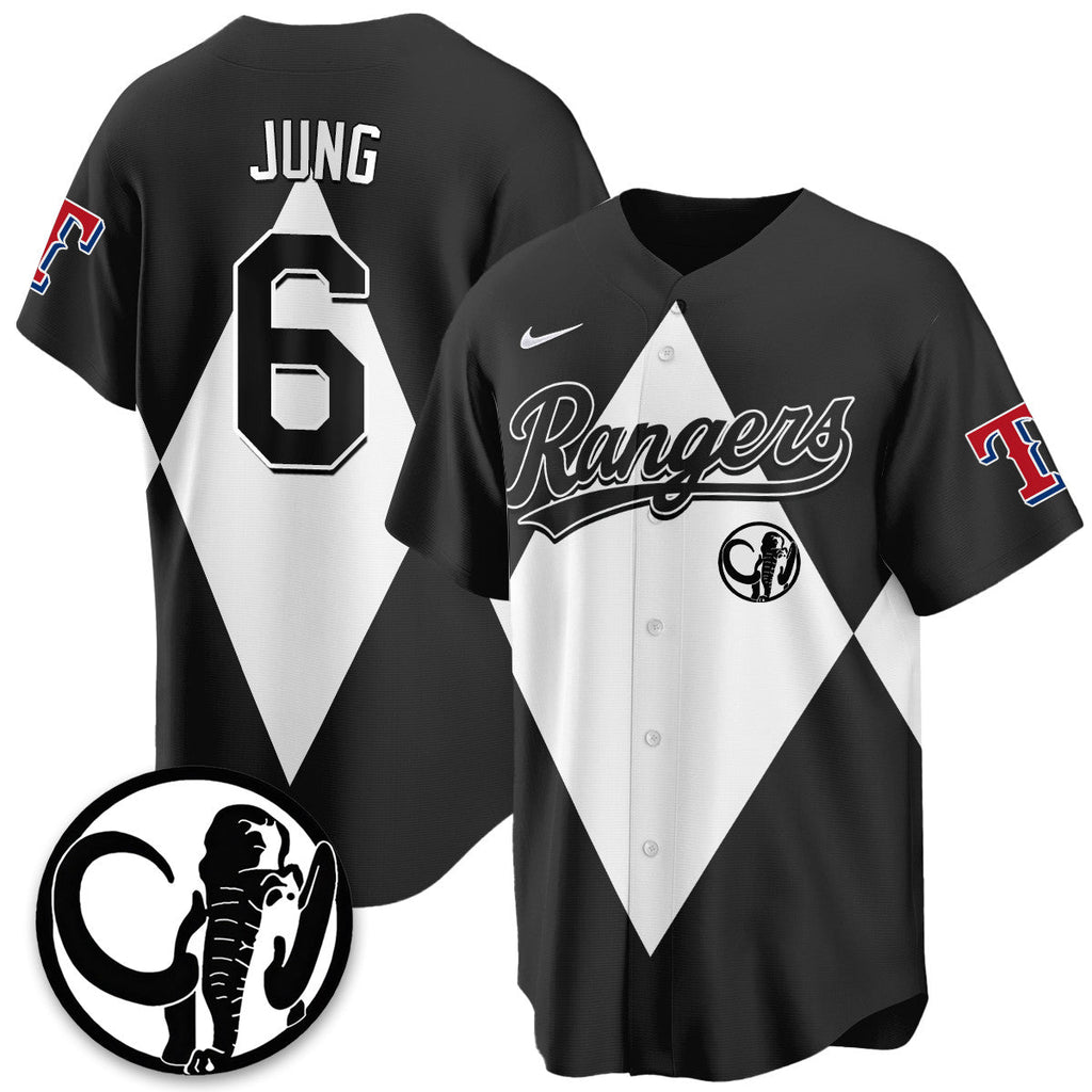 TEX Power Rangers Limited Jersey - All Stitched