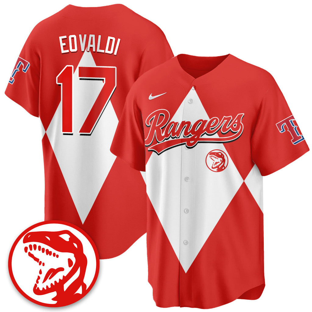 TEX Power Rangers Limited Jersey - All Stitched