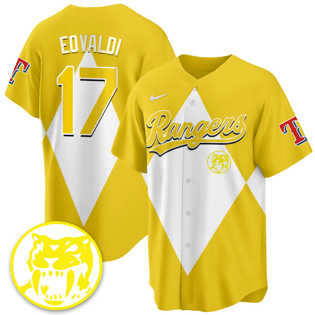 TEX Power Rangers Limited Jersey - All Stitched