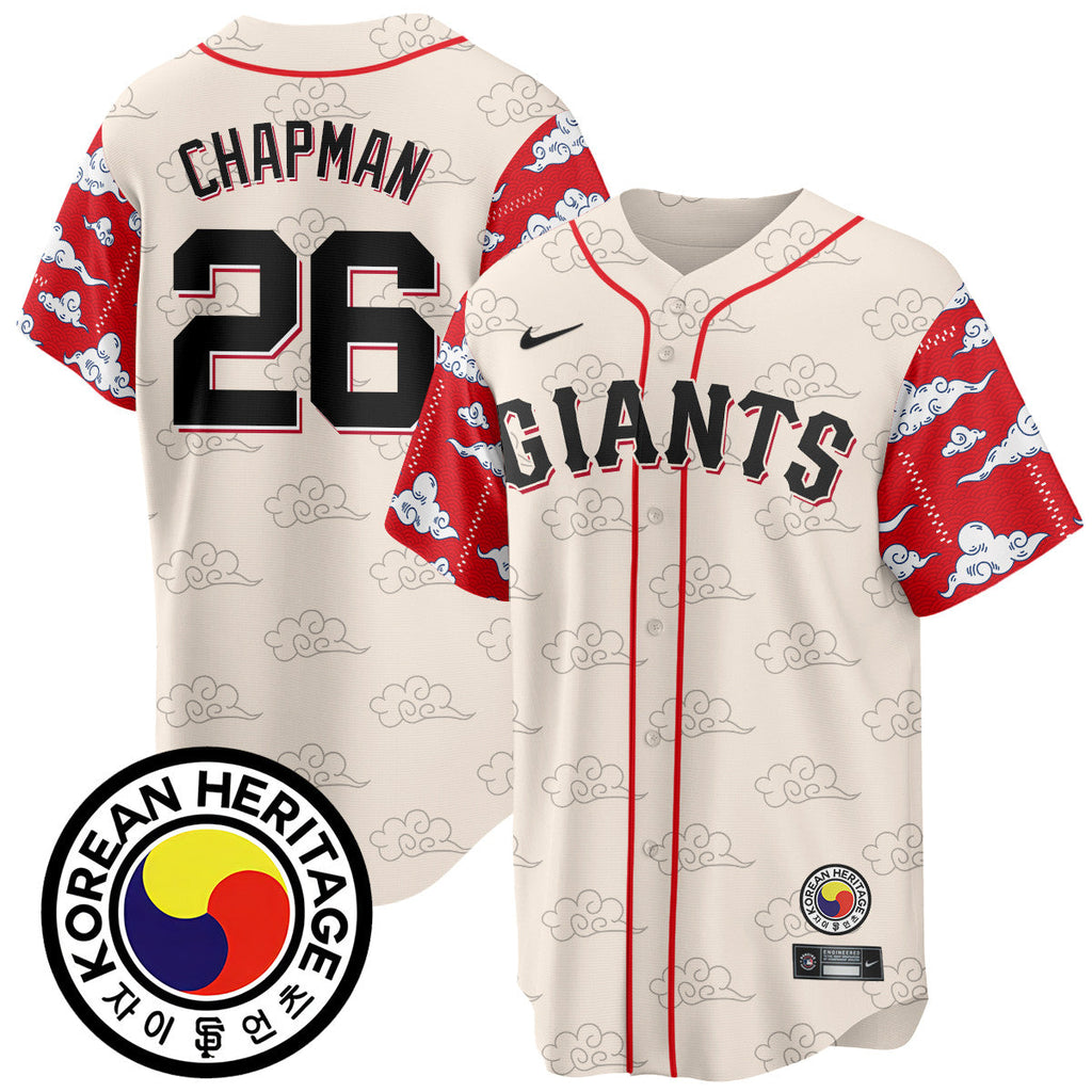 SF Korean Heritage Jersey - All Stitched