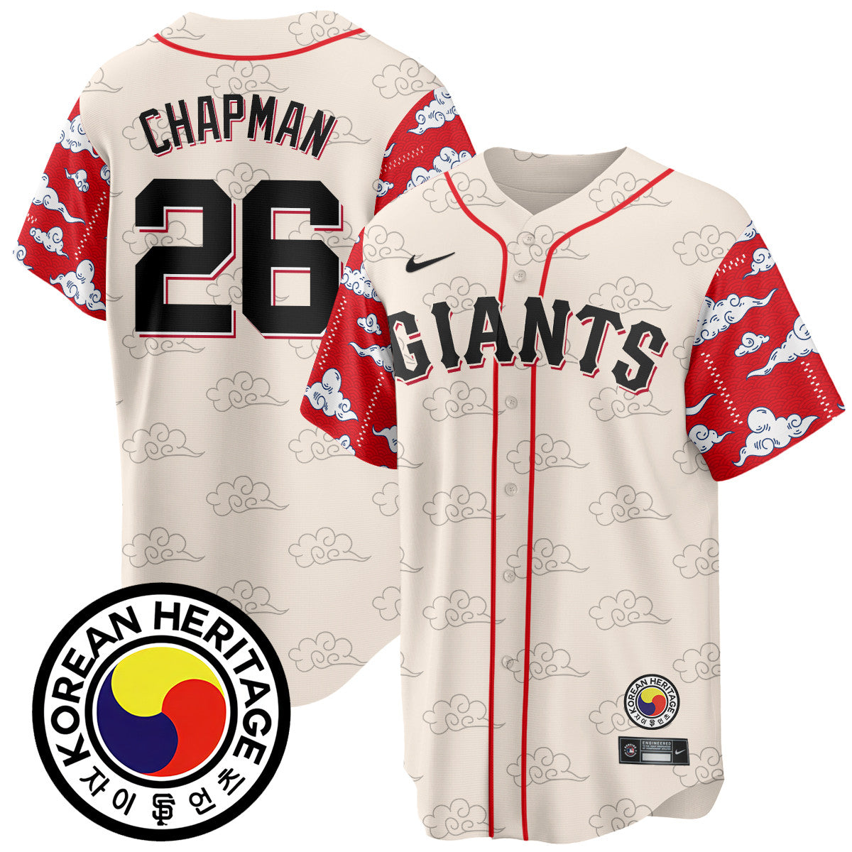 SF Korean Heritage Jersey - All Stitched