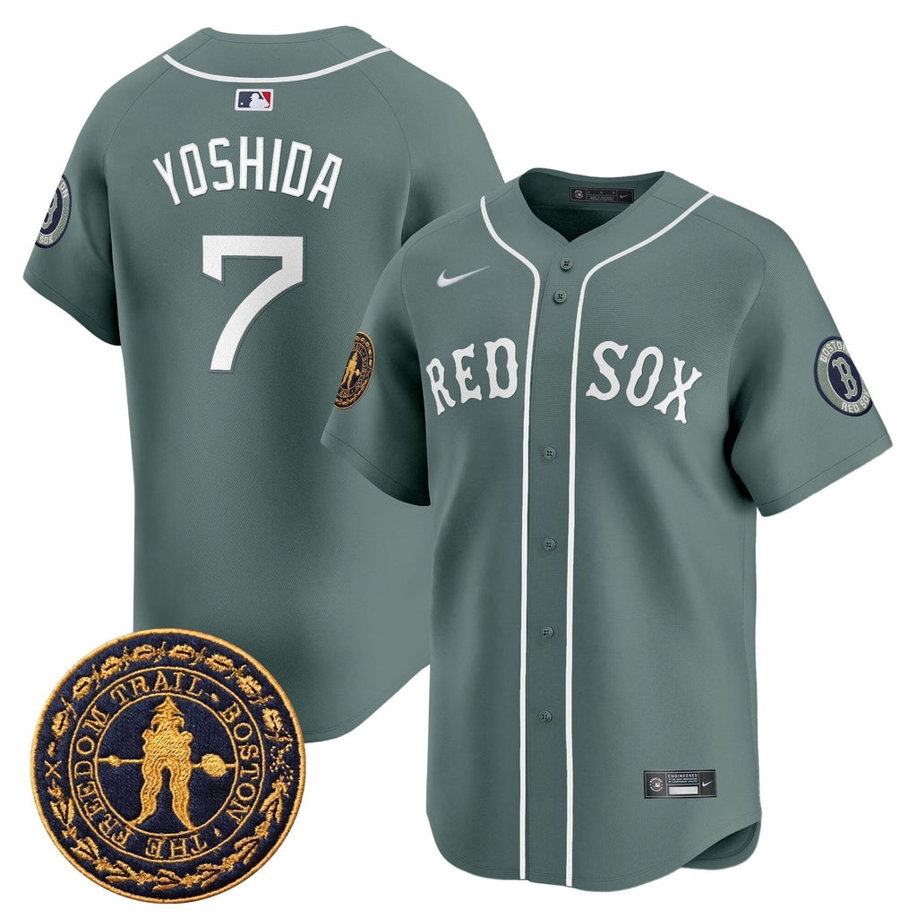 BOS Freedom Trail Patch Vapor Premier Limited Jersey - All Stitched
