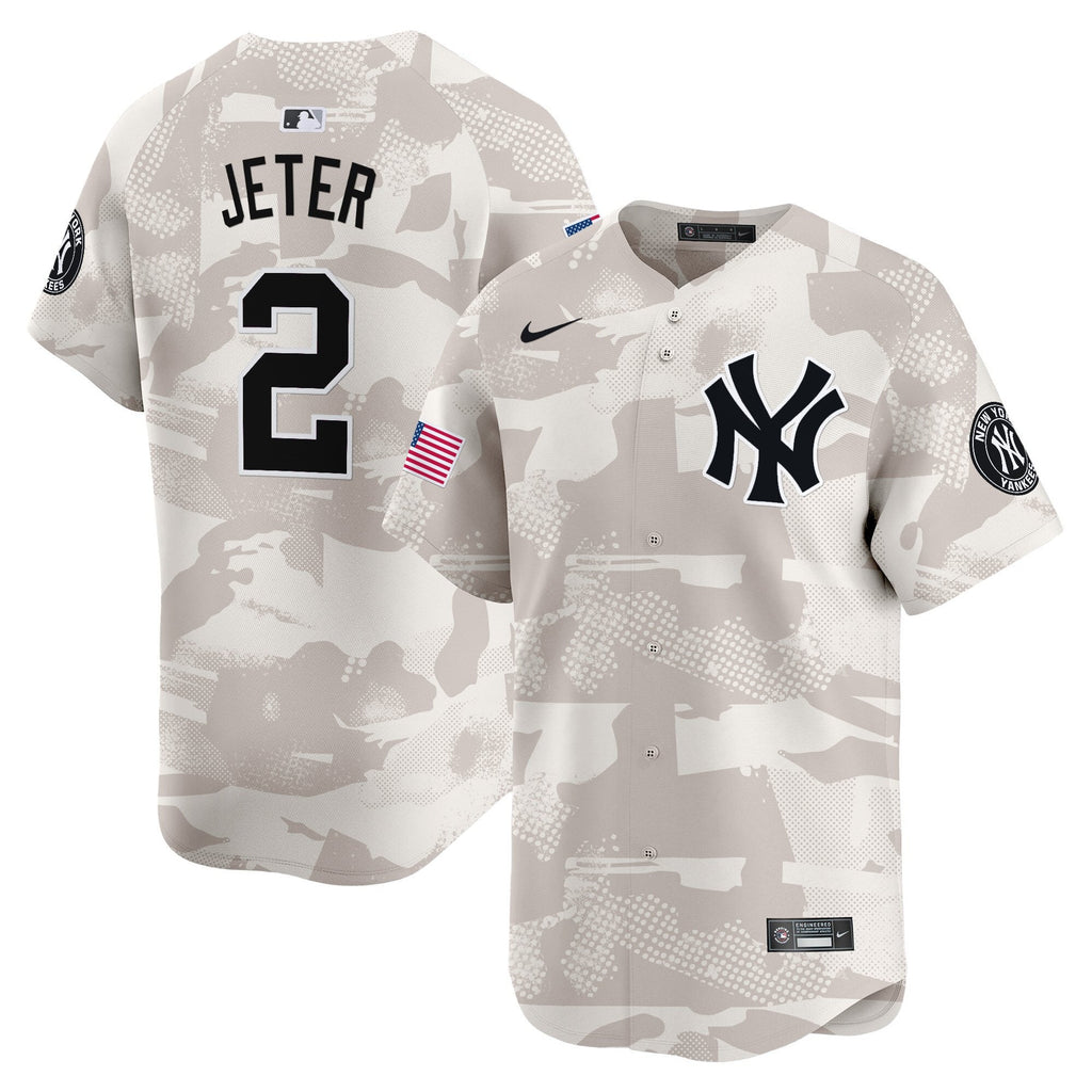 NYY 2025 Armed Forces Day Vapor Premier Limited Jersey - Stitched