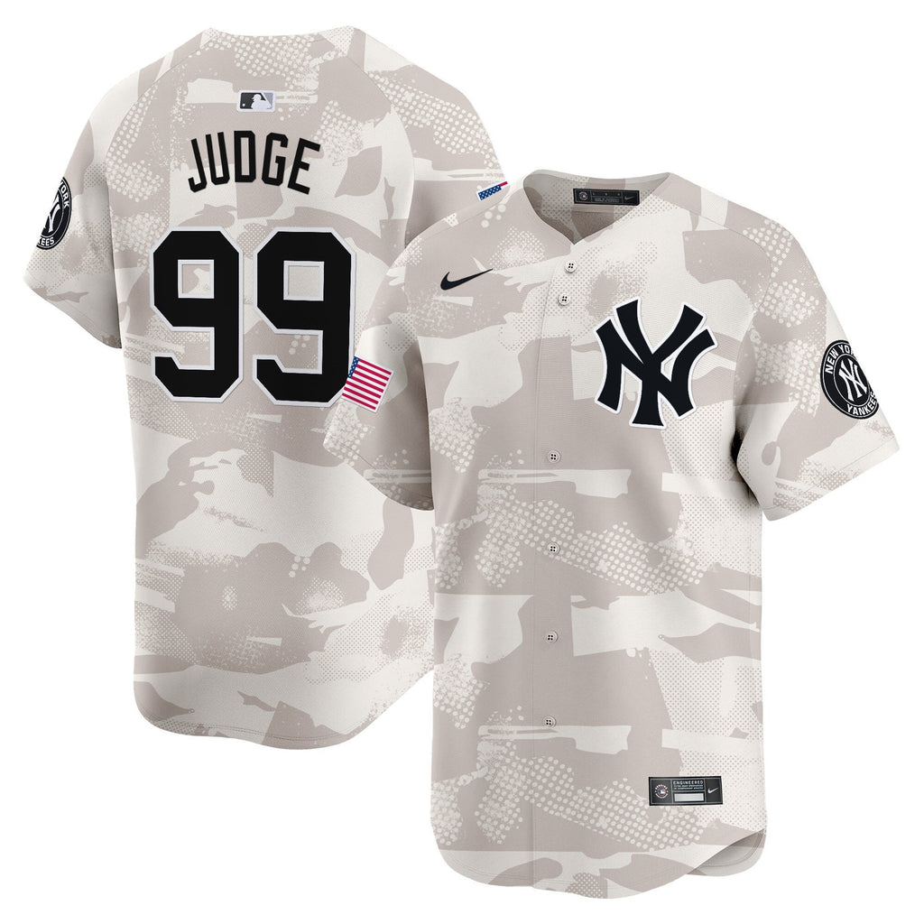 NYY 2025 Armed Forces Day Vapor Premier Limited Jersey - Stitched