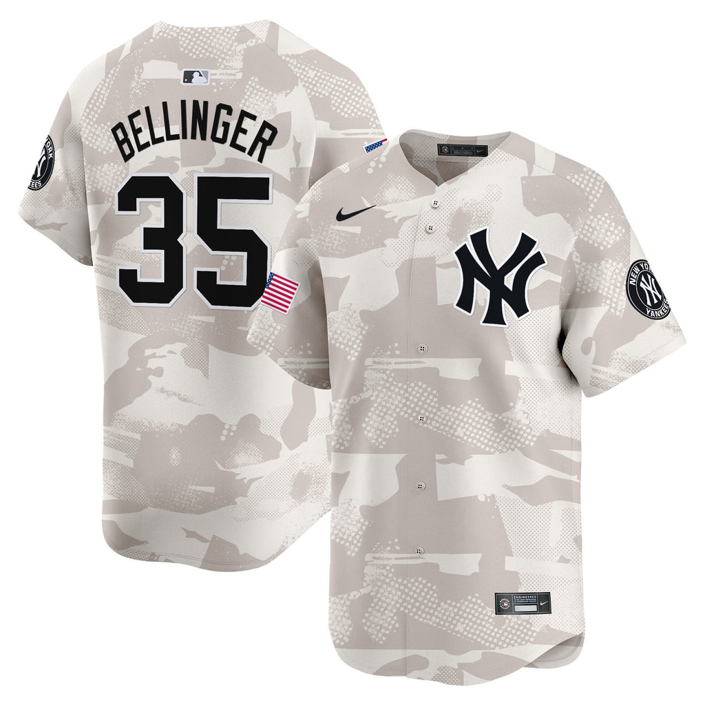 NYY 2025 Armed Forces Day Vapor Premier Limited Jersey - Stitched