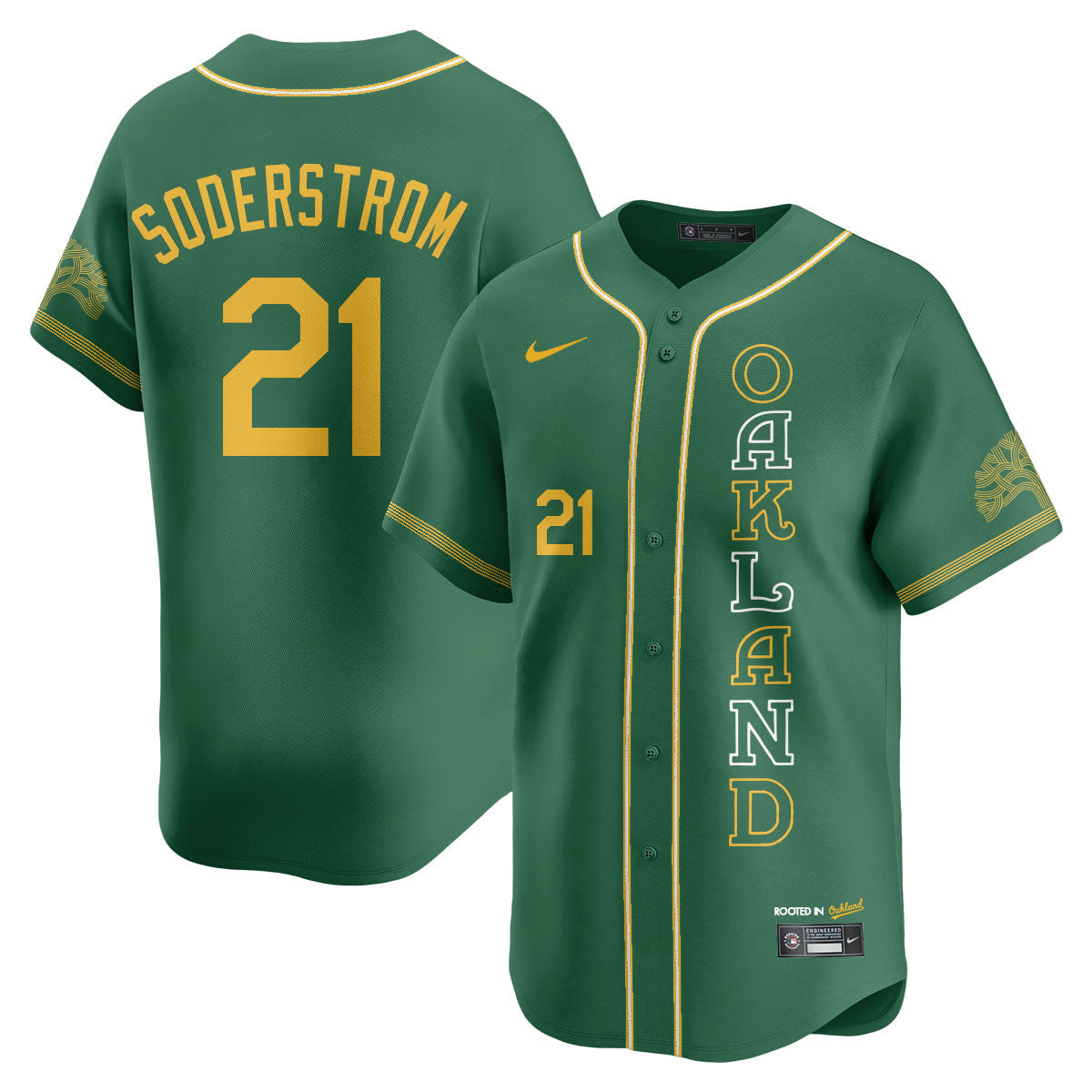 OAK City Connect Concept Jersey - All Stitched