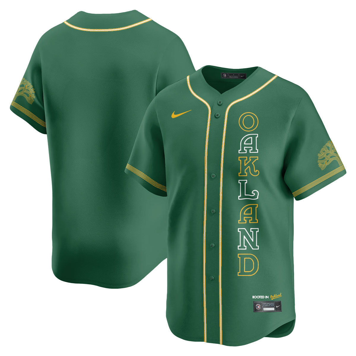 OAK City Connect Concept Jersey - All Stitched