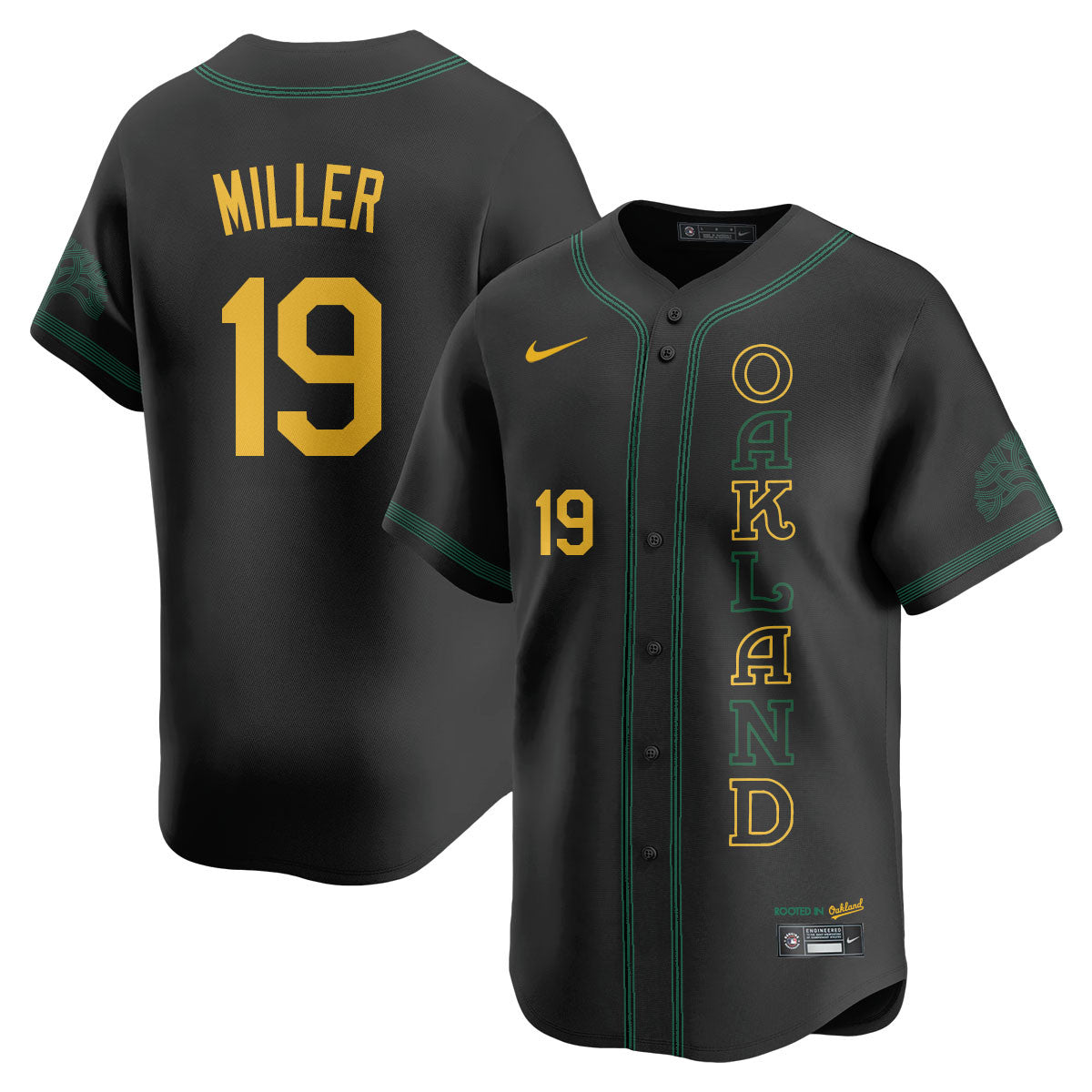 OAK City Connect Concept Jersey - All Stitched