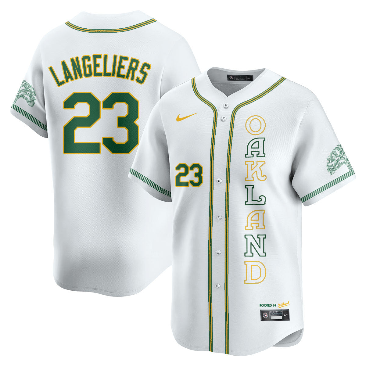 OAK City Connect Concept Jersey - All Stitched