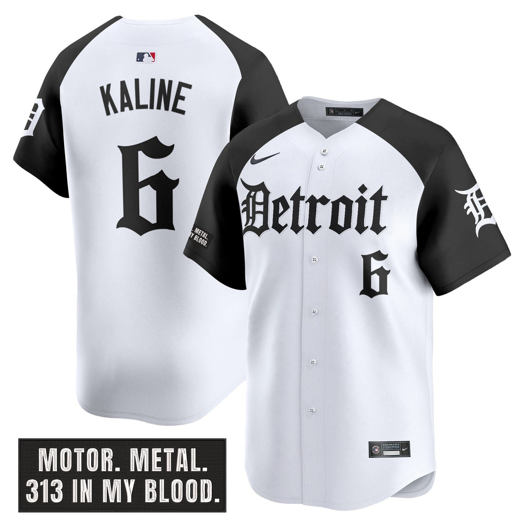 DET 'Motor Gothic Edition' Vapor Premier Limited Jersey - All Stitched