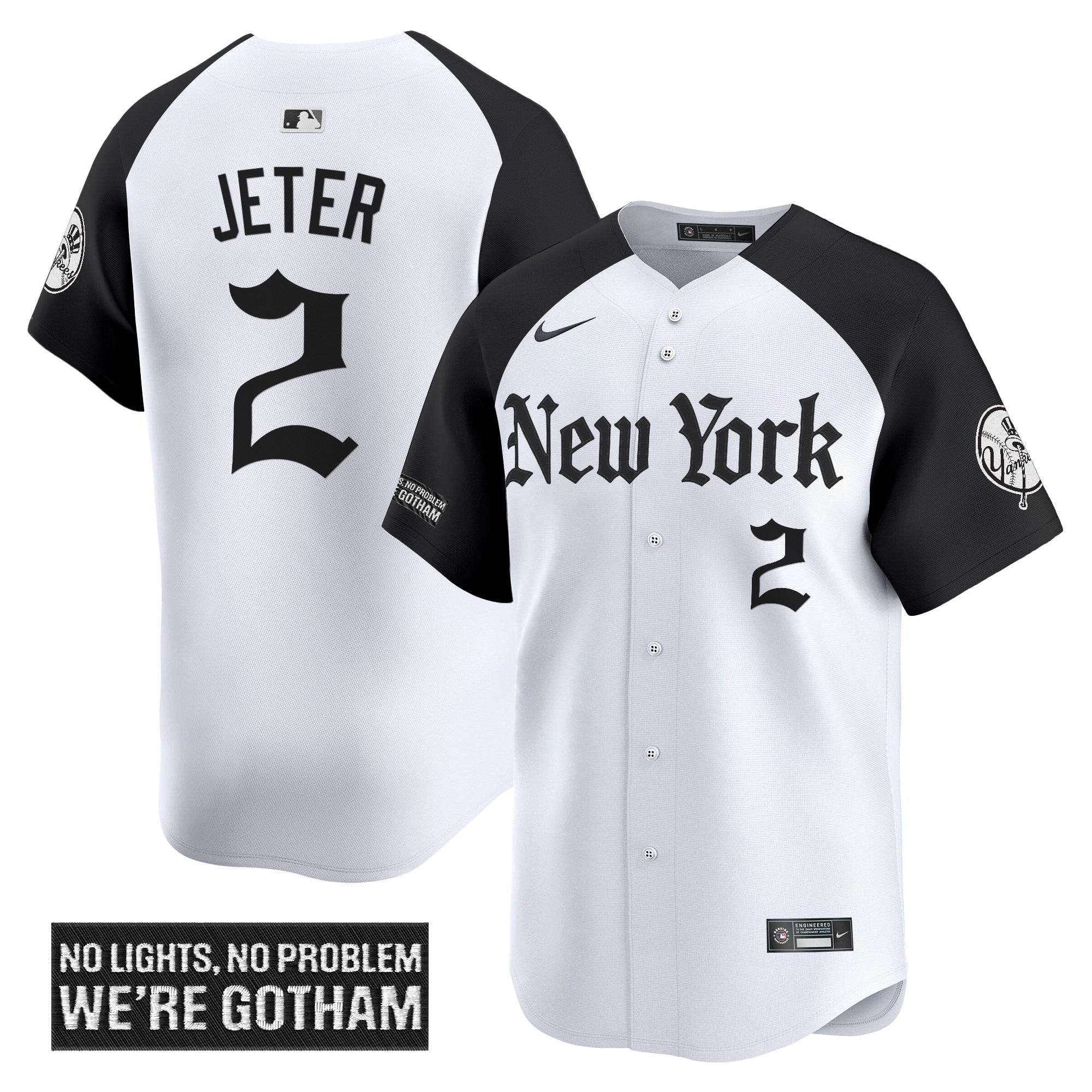 NYY 'Gothic Legacy Edition' Vapor Premier Limited Jersey - All Stitched