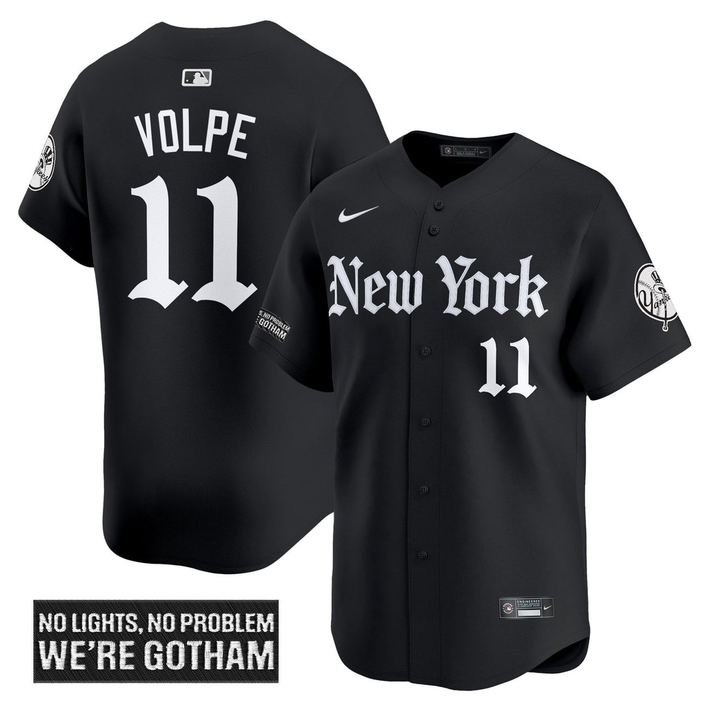 NYY 'Gothic Legacy Edition' Vapor Premier Limited Men Jersey - All Stitched