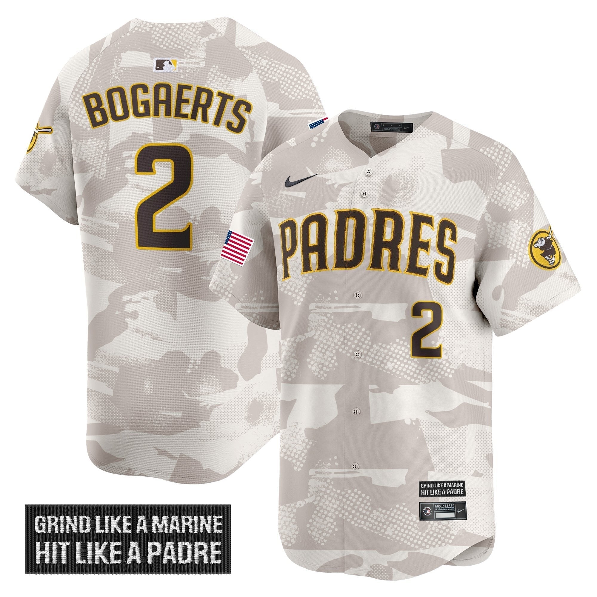 SD 2025 Armed Forces Day Vapor Premier Limited Jersey - All Stitched