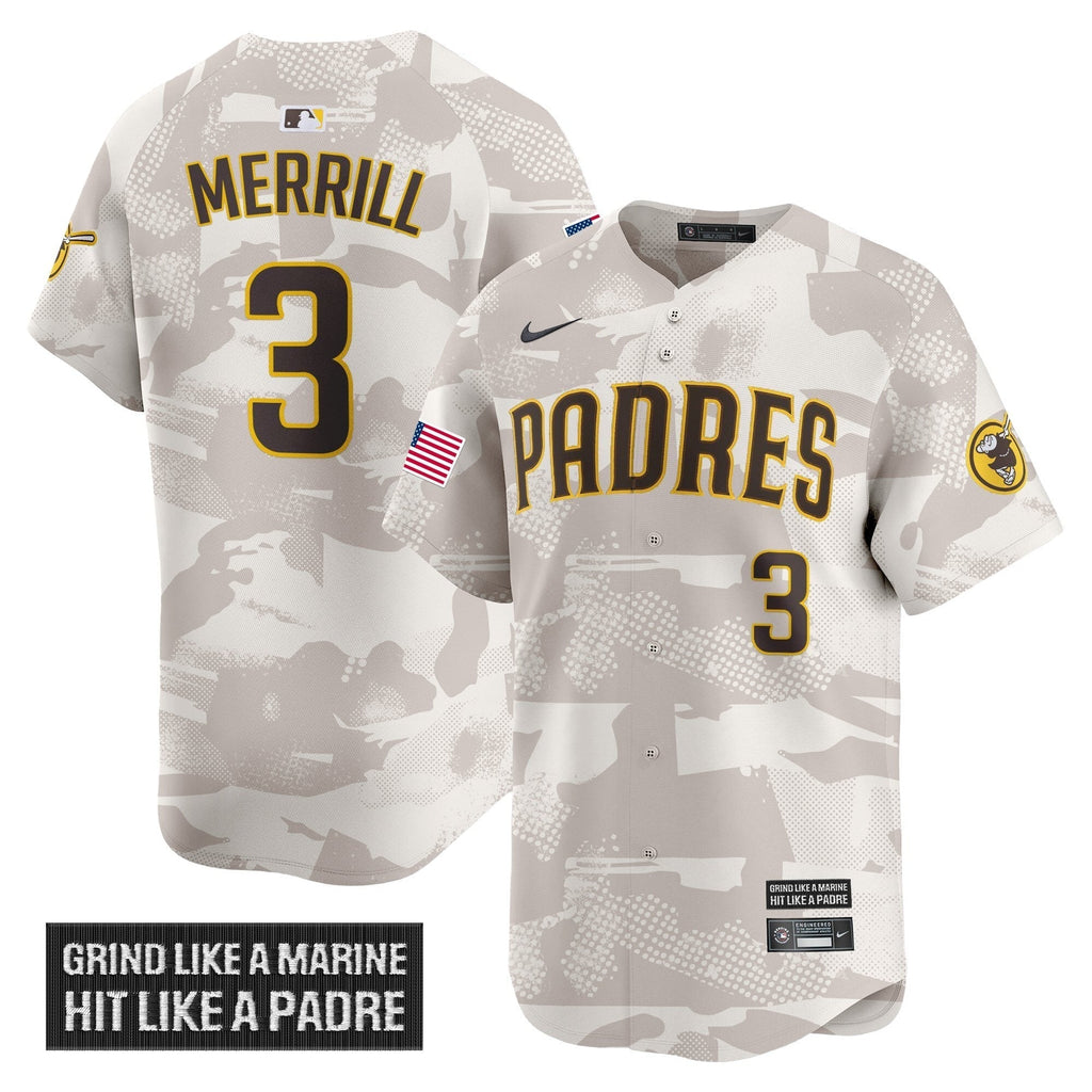 SD 2025 Armed Forces Day Vapor Premier Limited Jersey - All Stitched
