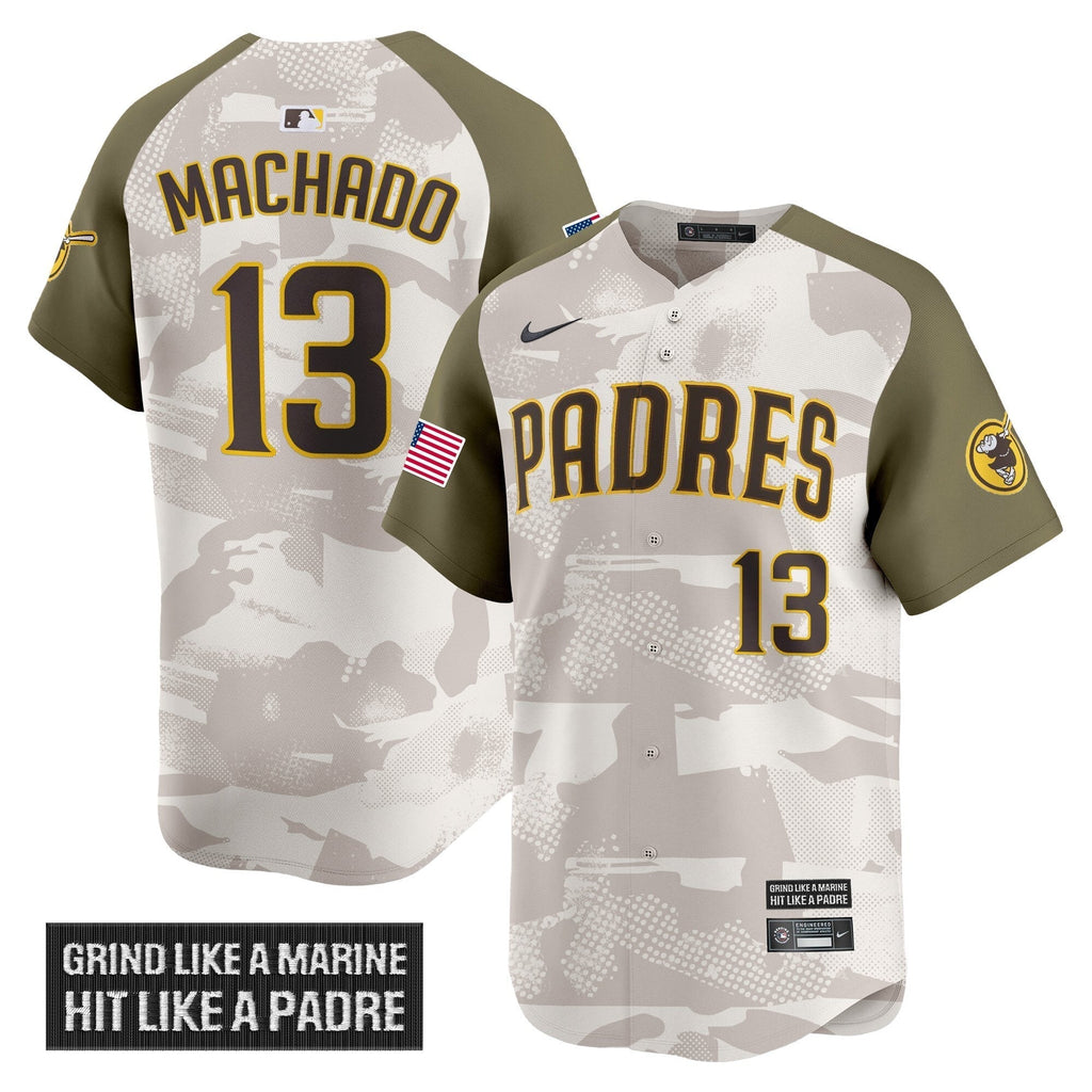SD 2025 Armed Forces Day Vapor Premier Limited Jersey - All Stitched