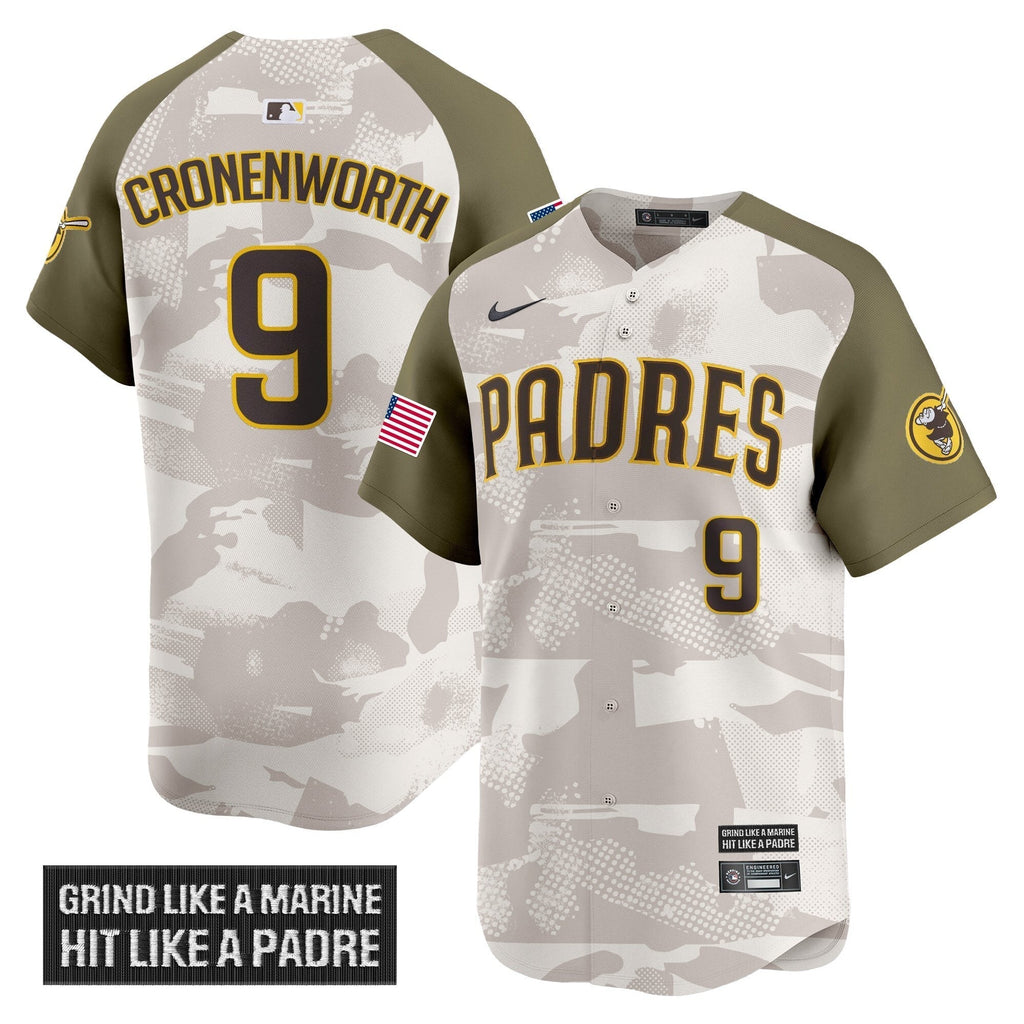 SD 2025 Armed Forces Day Vapor Premier Limited Jersey - All Stitched