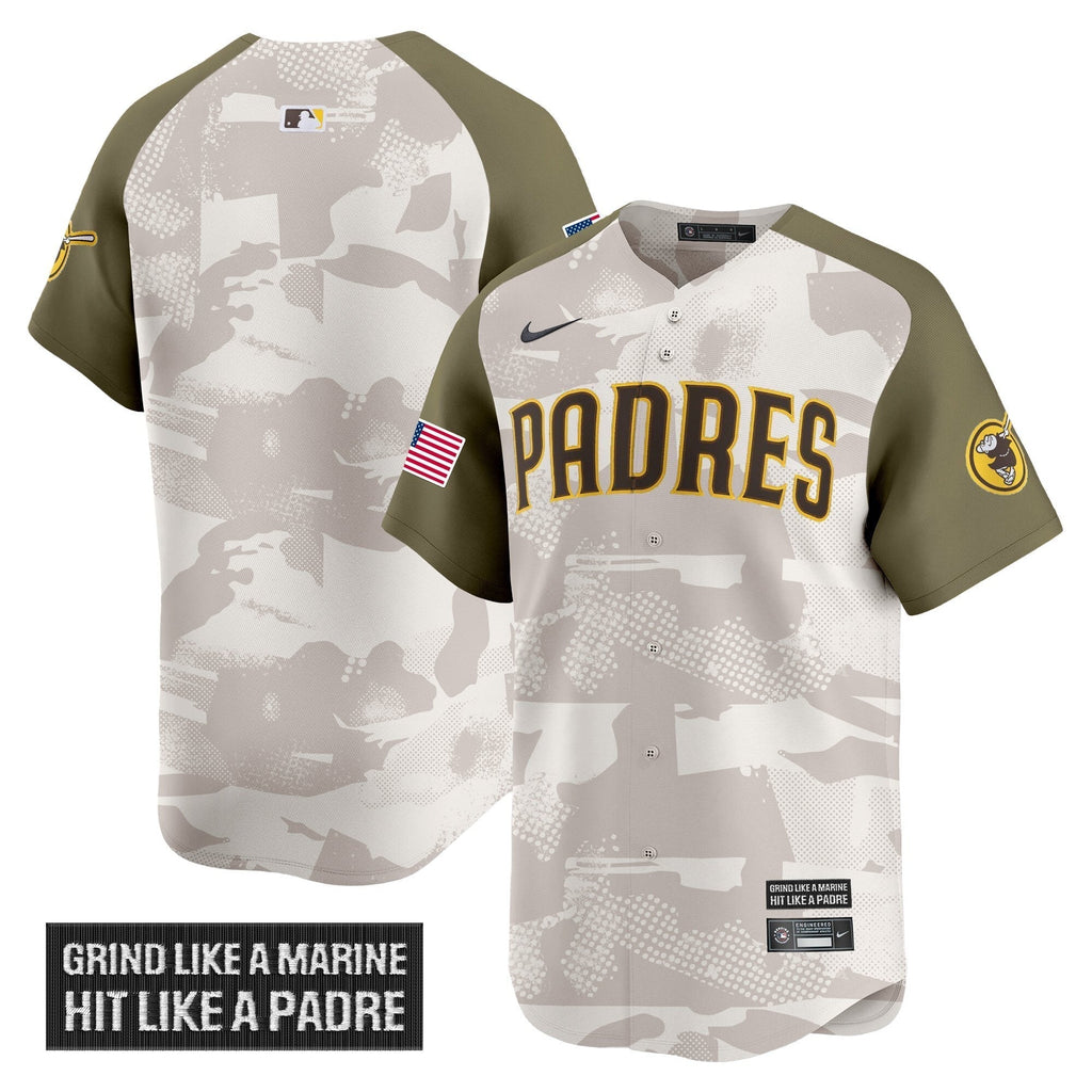 SD 2025 Armed Forces Day Vapor Premier Limited Jersey - All Stitched