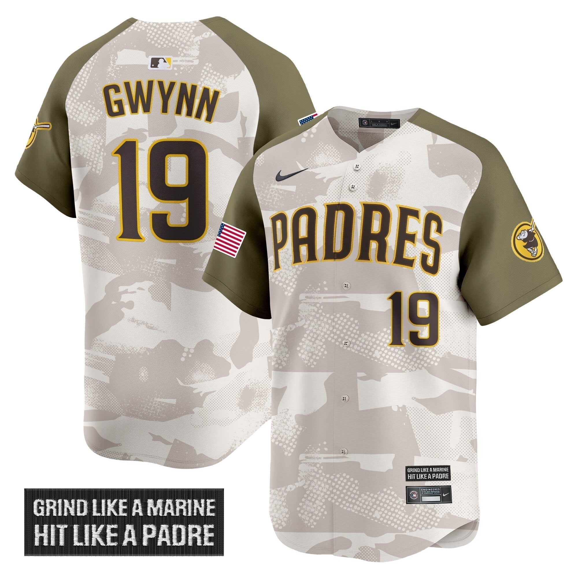 SD 2025 Armed Forces Day Vapor Premier Limited Jersey - All Stitched