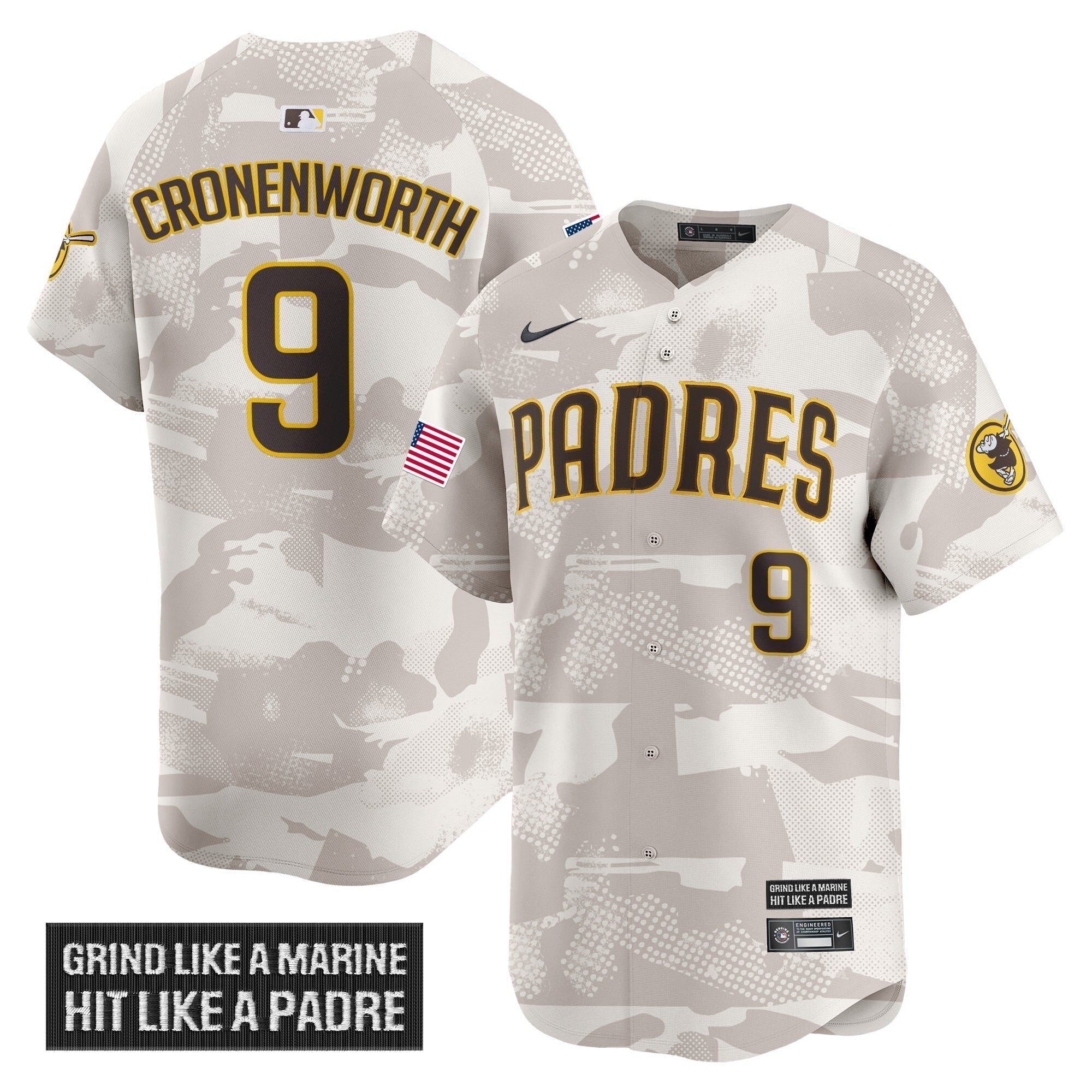 SD 2025 Armed Forces Day Vapor Premier Limited Jersey - All Stitched