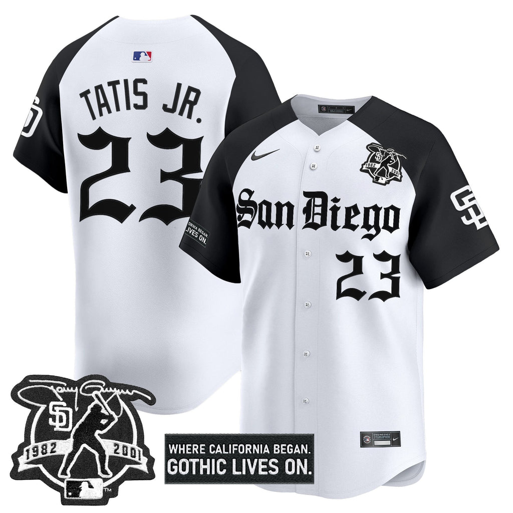 SD 'Gothic Edition' Vapor Premier Limited Jersey - All Stitched
