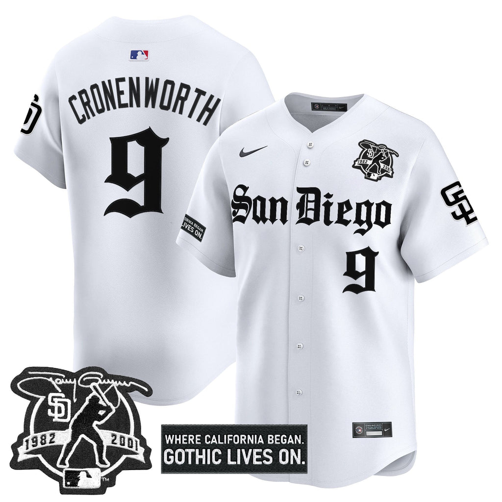 SD 'Gothic Edition' Vapor Premier Limited Jersey - All Stitched