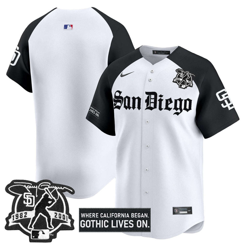 SD 'Gothic Edition' Vapor Premier Limited Jersey - All Stitched