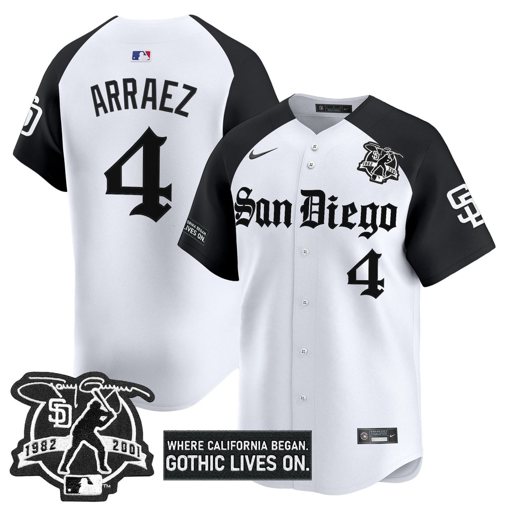 SD 'Gothic Edition' Vapor Premier Limited Jersey - All Stitched