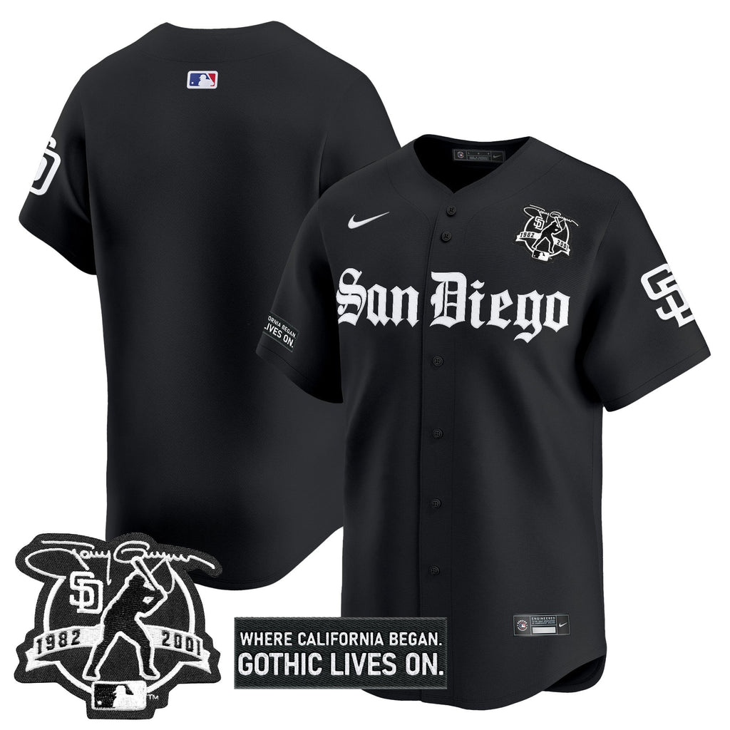 SD 'Gothic Edition' Vapor Premier Limited Jersey - All Stitched