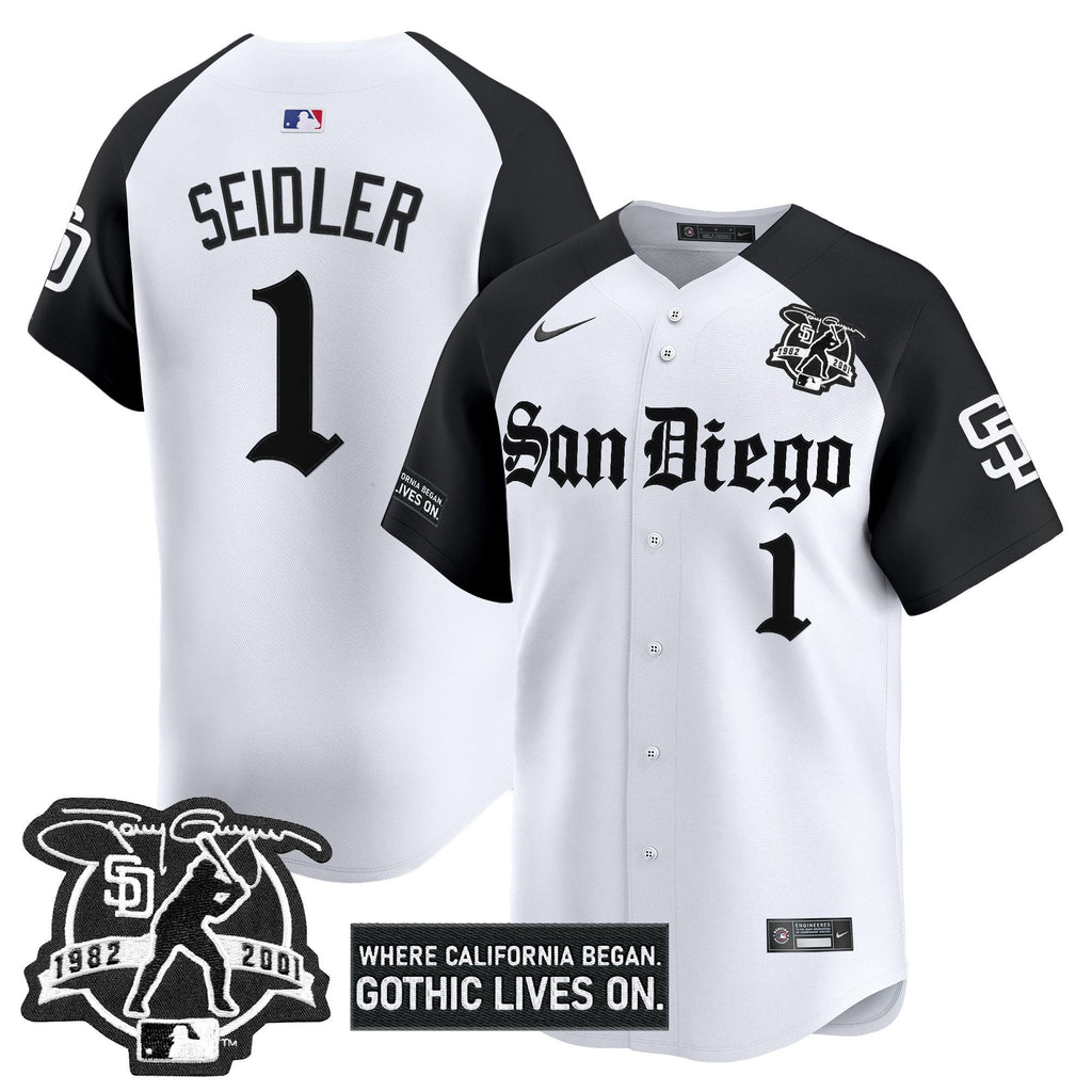 SD 'Gothic Edition' Vapor Premier Limited Jersey - All Stitched