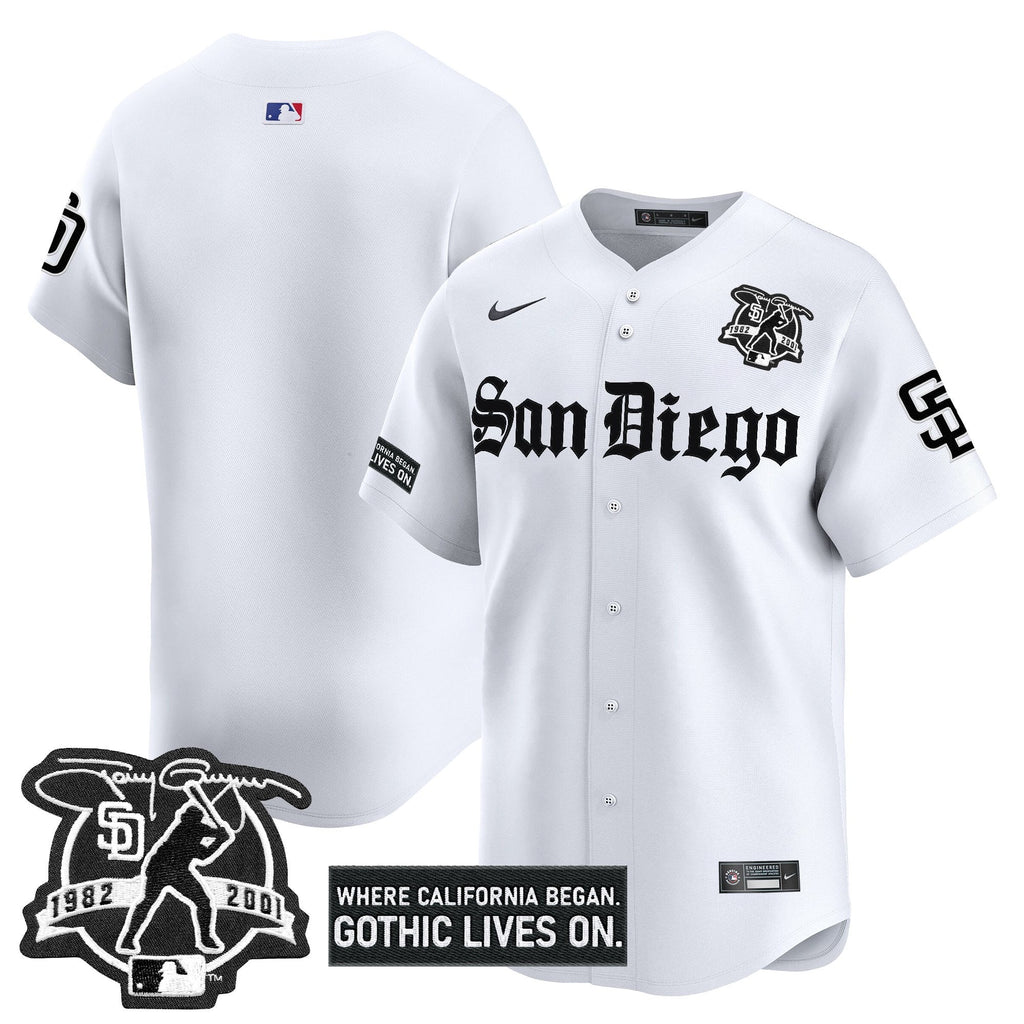 SD 'Gothic Edition' Vapor Premier Limited Jersey - All Stitched