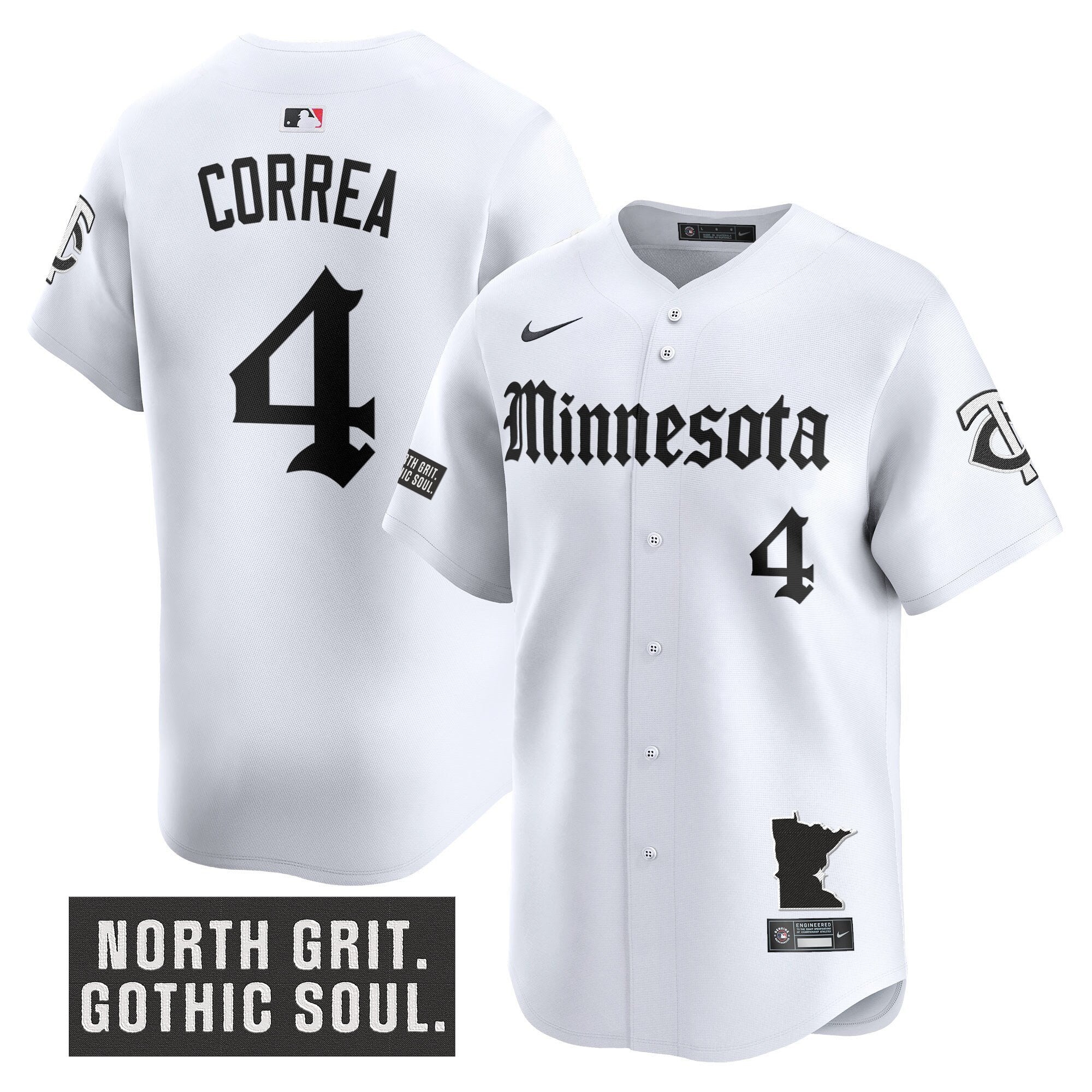 MIN 'Gothic North Edition' Vapor Premier Limited Jersey - All Stitched