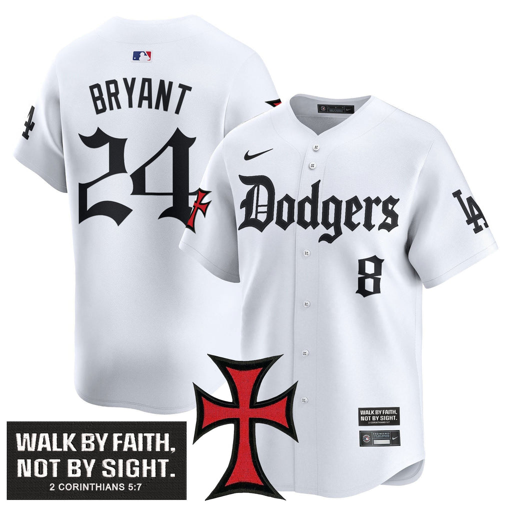 Dodgers 'Faith & Glory Edition' Vapor Premier Limited Jersey - All Stitched
