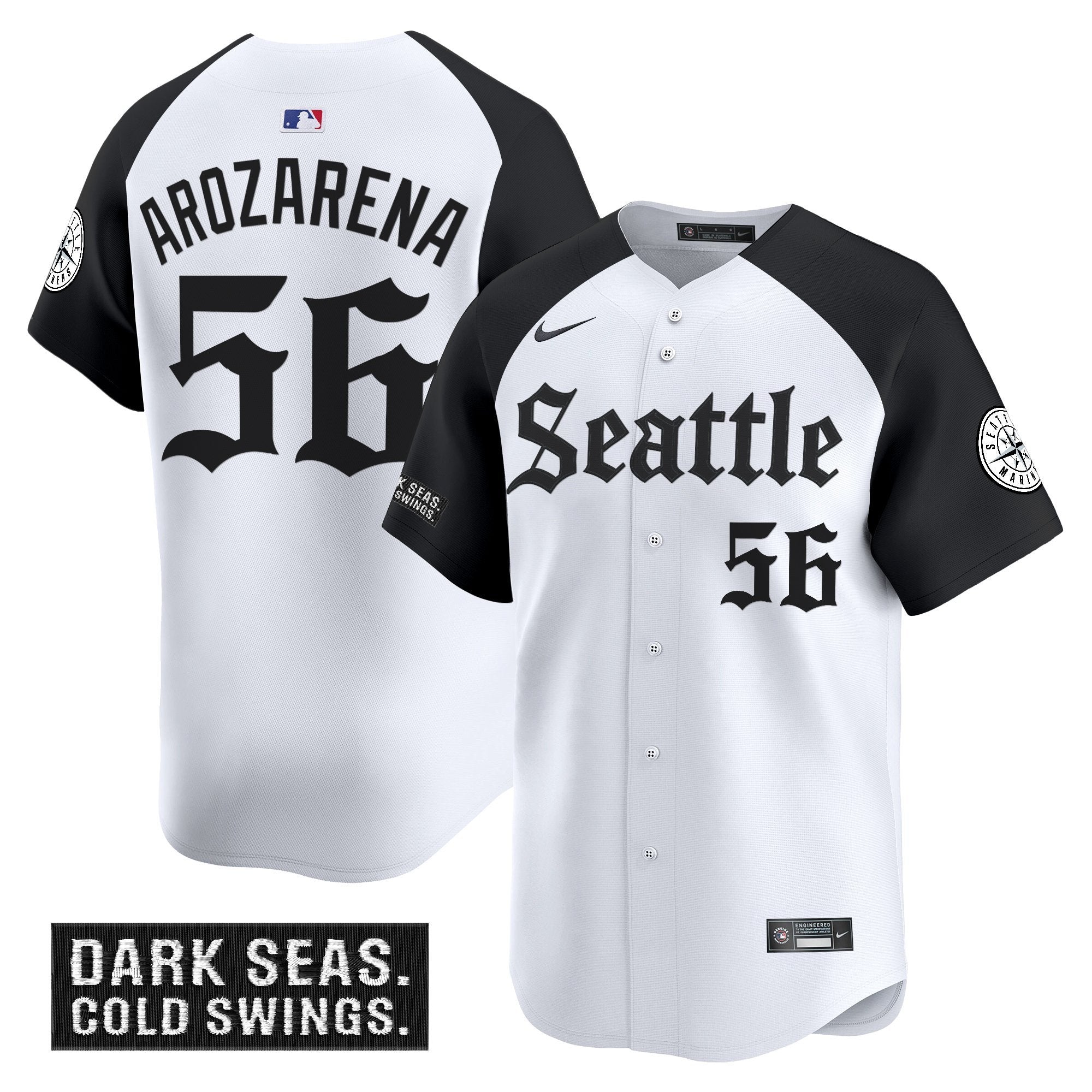 SEA 'Deep Sea Gothic Edition' Vapor Premier Limited Jersey - All Stitched