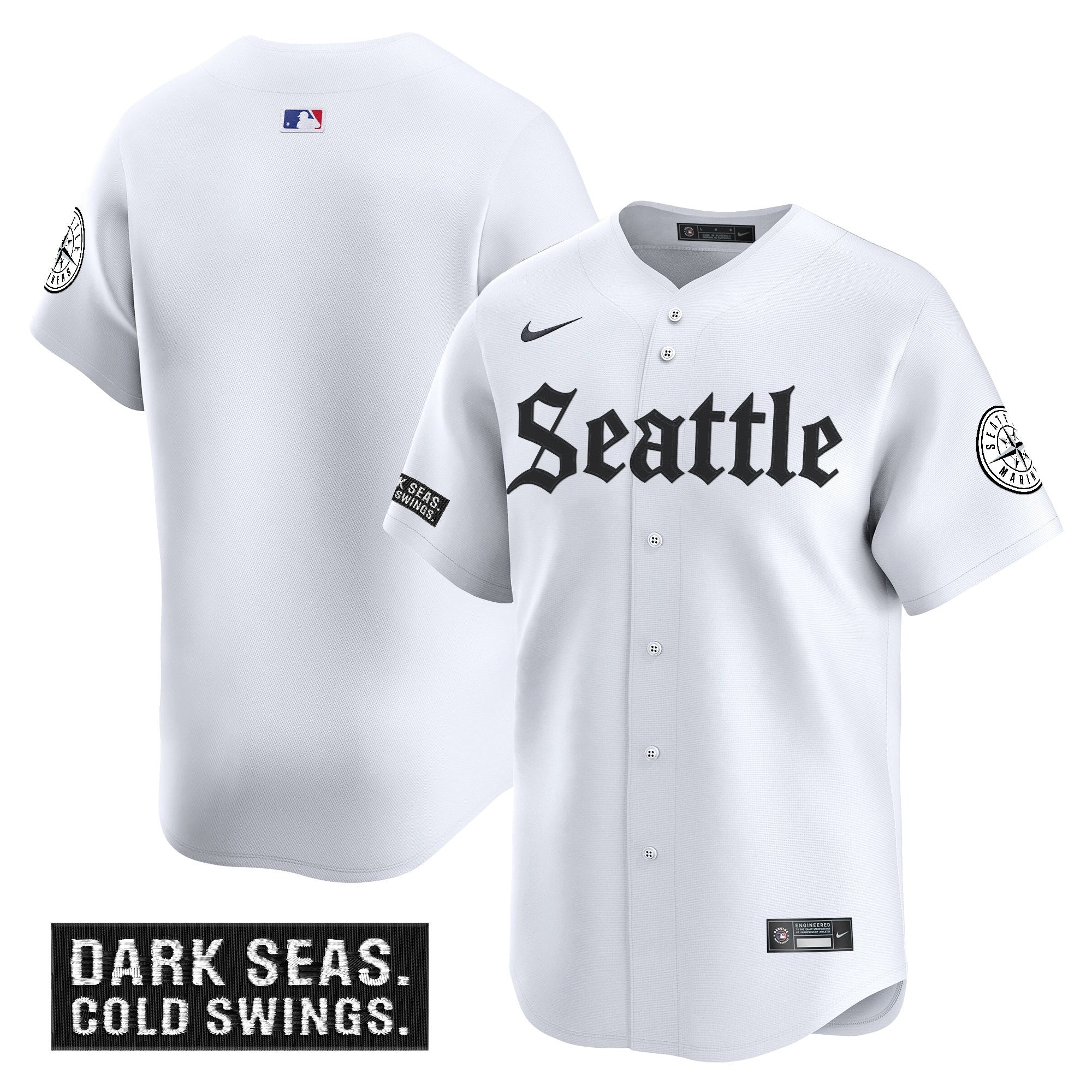 SEA 'Deep Sea Gothic Edition' Vapor Premier Limited Jersey - All Stitched