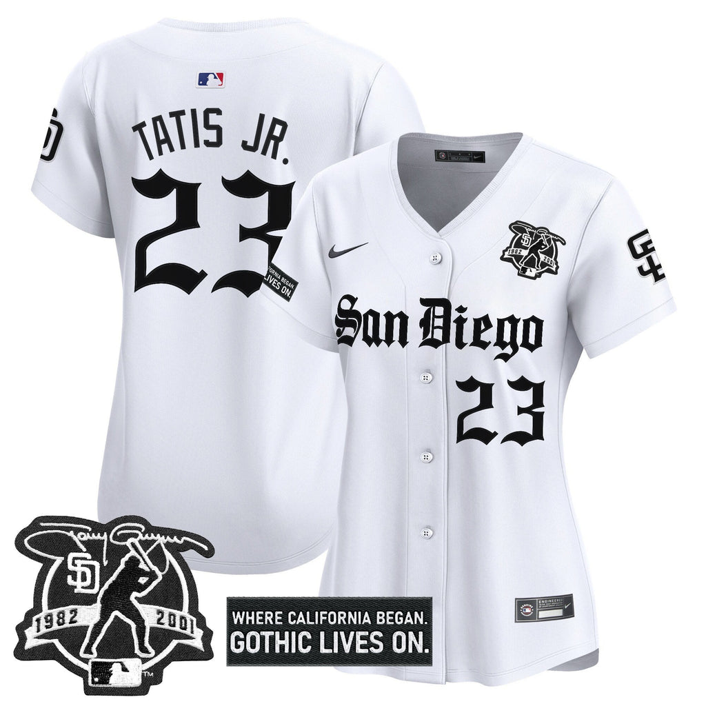 Women's SD 'Gothic Edition' Vapor Premier Limited Jersey - All Stitched