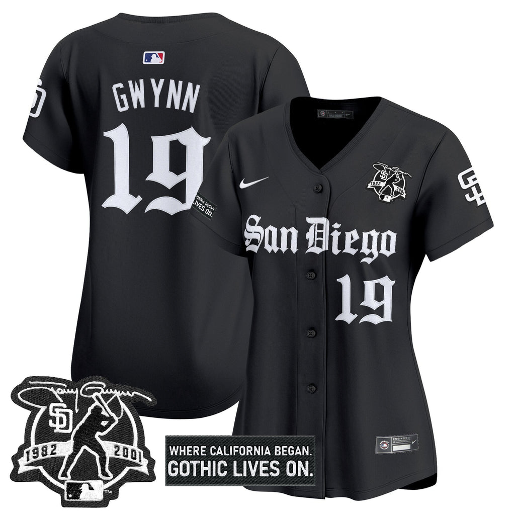Women's SD 'Gothic Edition' Vapor Premier Limited Jersey - All Stitched