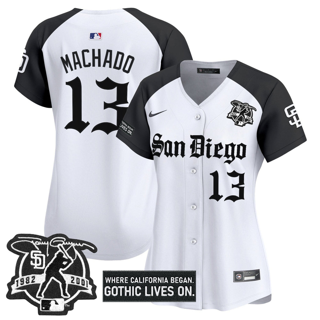 Women's SD 'Gothic Edition' Vapor Premier Limited Jersey - All Stitched