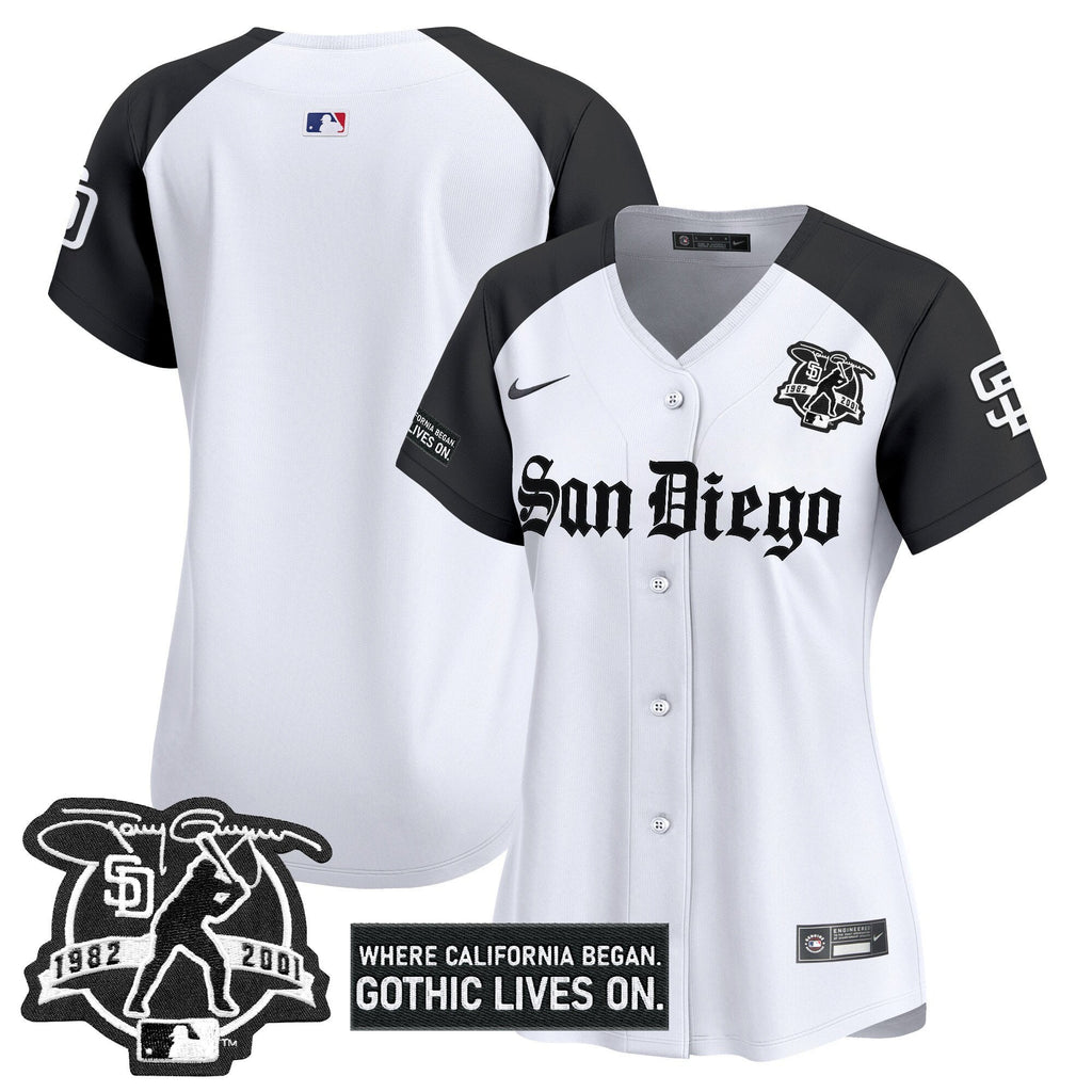 Women's SD 'Gothic Edition' Vapor Premier Limited Jersey - All Stitched