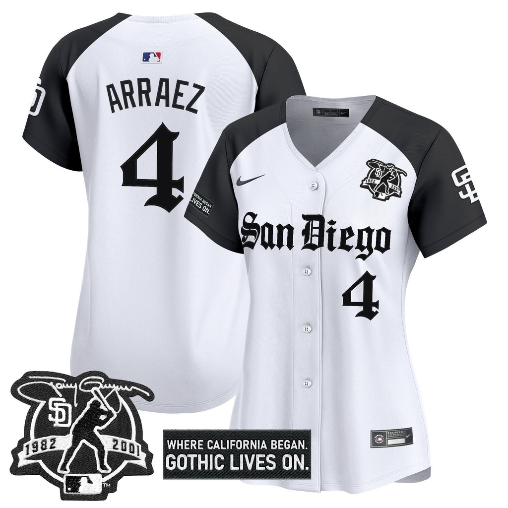 Women's SD 'Gothic Edition' Vapor Premier Limited Jersey - All Stitched