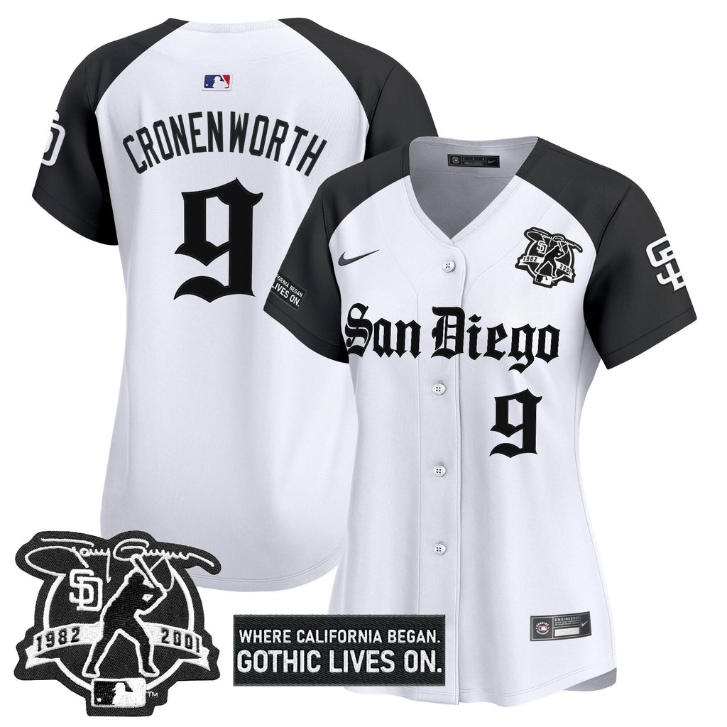 Women's SD 'Gothic Edition' Vapor Premier Limited Jersey - All Stitched