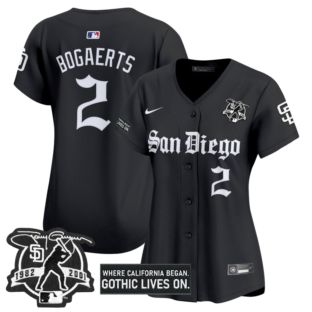 Women's SD 'Gothic Edition' Vapor Premier Limited Jersey - All Stitched