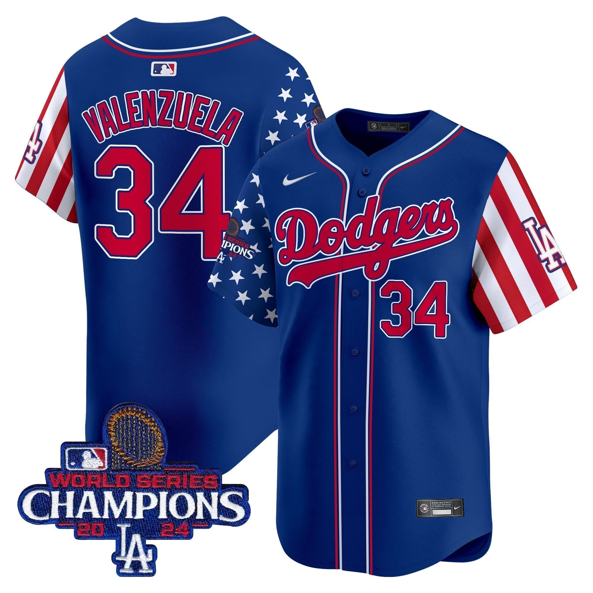 Dodgers 2025 Memorial Day Vapor Premier Limited Jersey - All Stitched