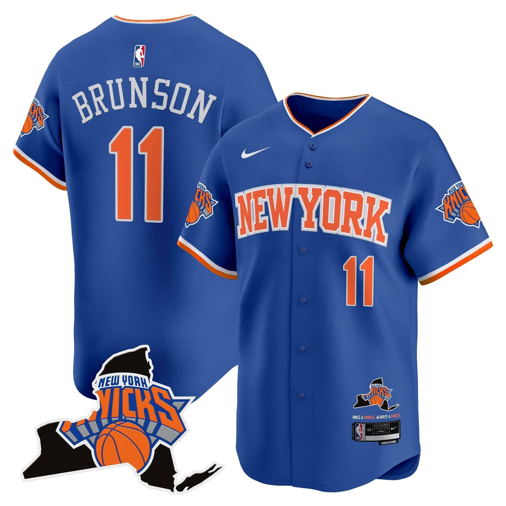 NYK Vapor Baseball Jersey - All Stitched