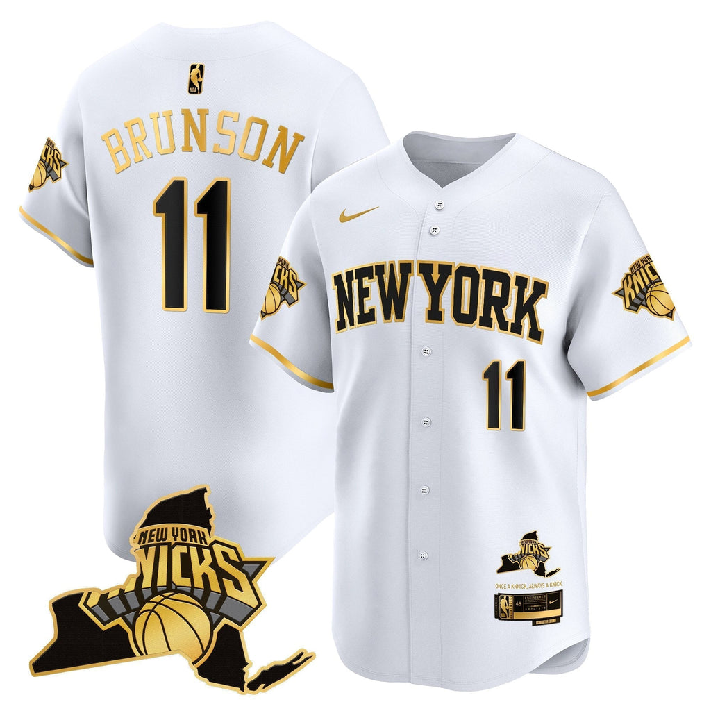 NYK Vapor Baseball Men Jersey - All Stitched