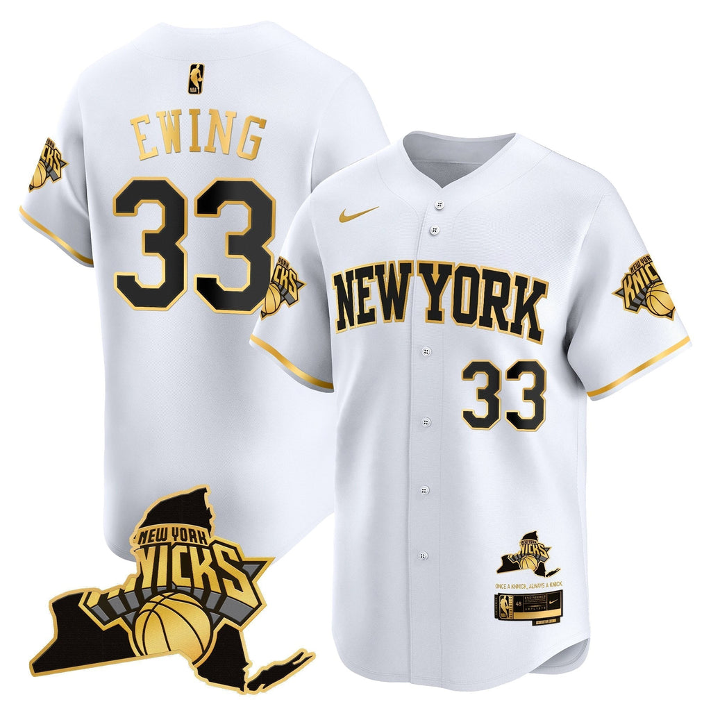 NYK Vapor Baseball Men Jersey - All Stitched